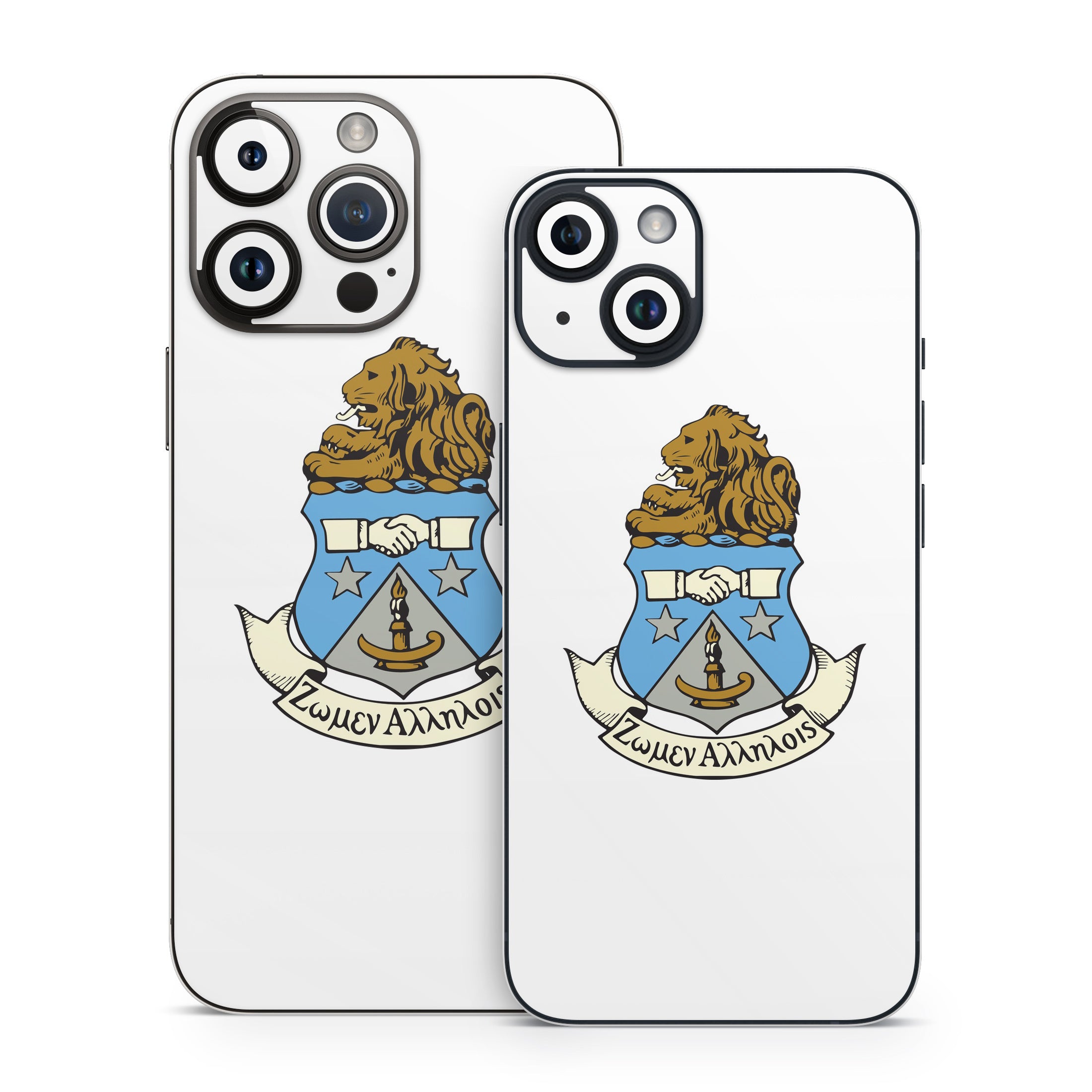 Alpha Delta Pi Crest White - Apple iPhone 14 Skin