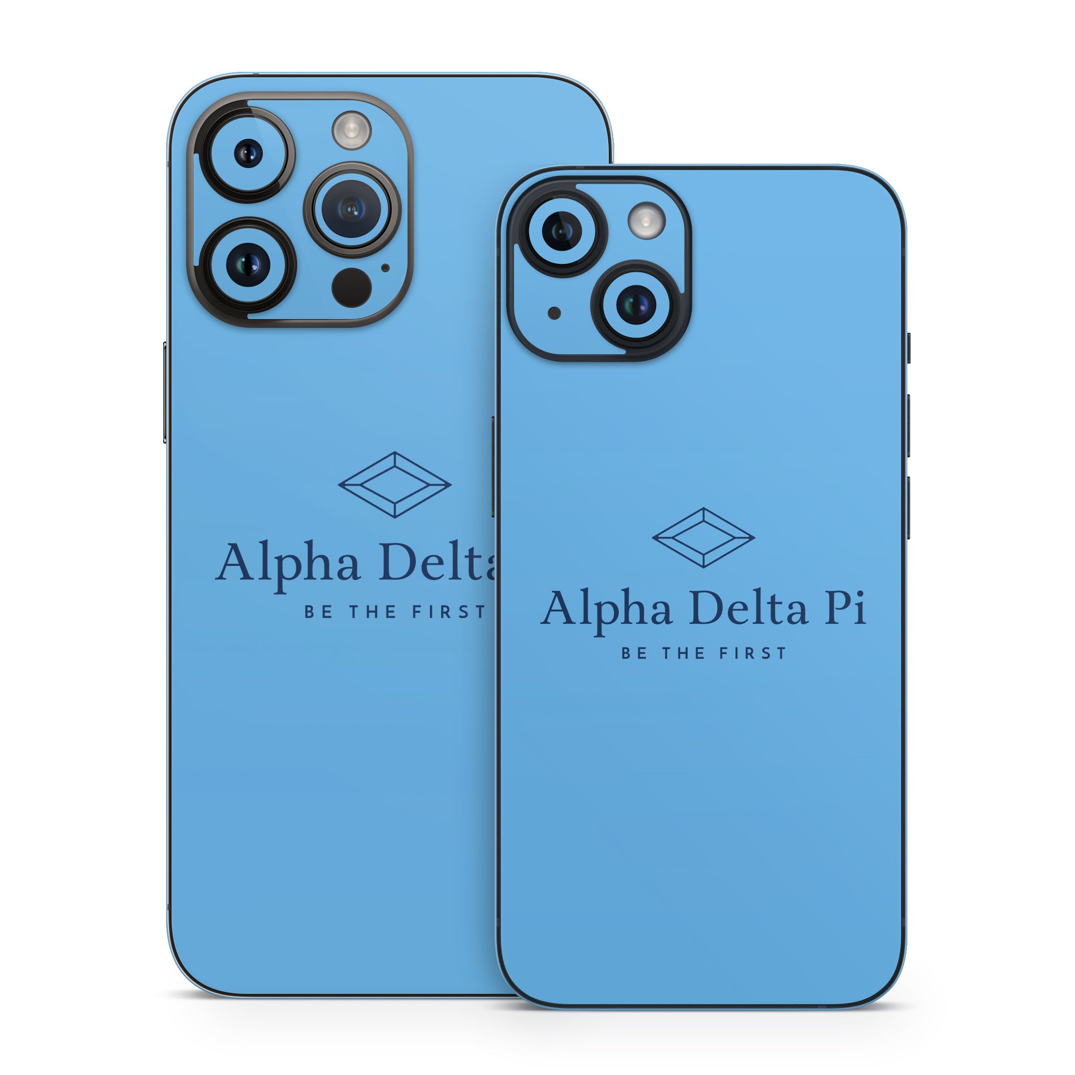 Alpha Delta Pi Primary Logo Adelphean Blue - Apple iPhone 14 Skin