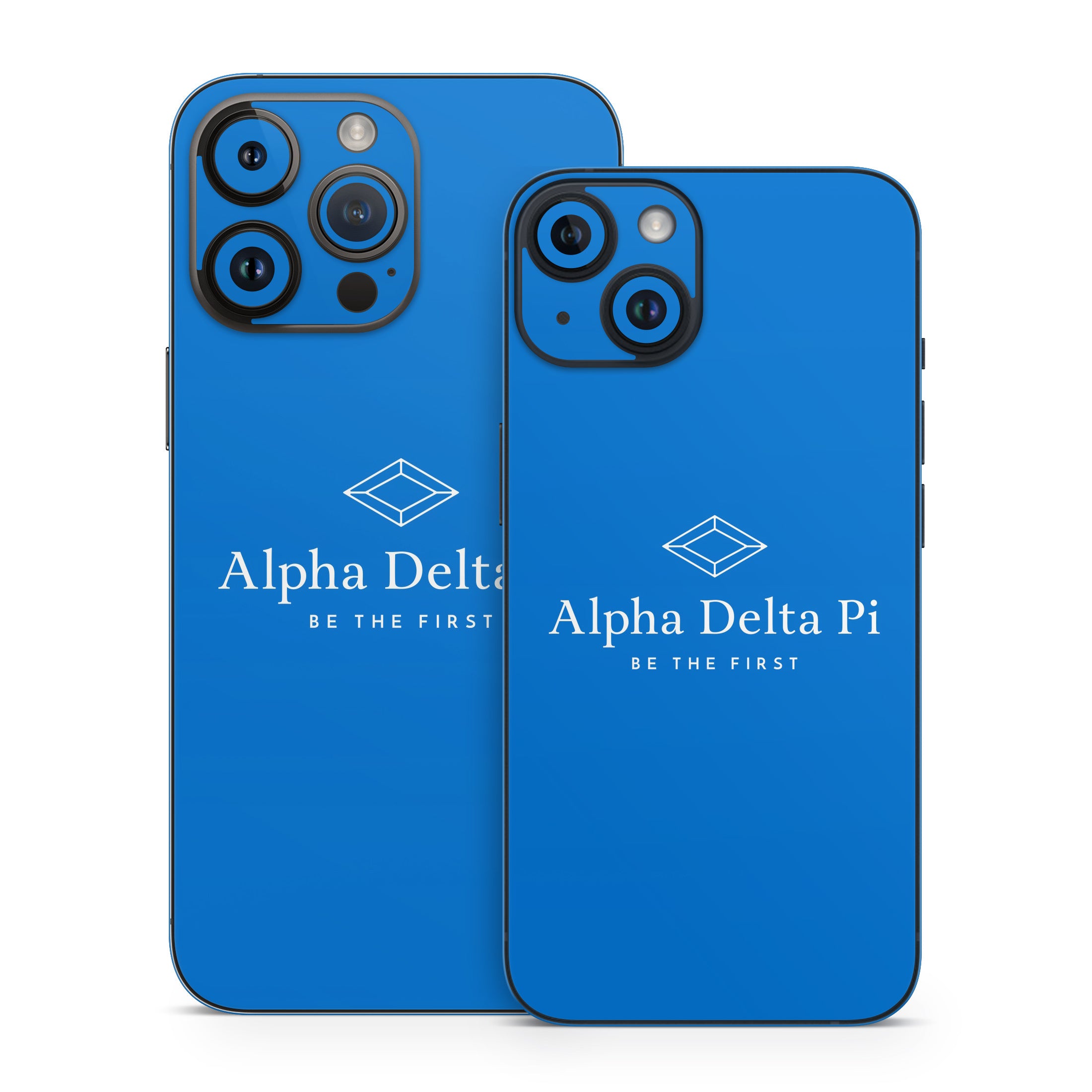 Alpha Delta Pi Primary Logo Azure - Apple iPhone 14 Skin