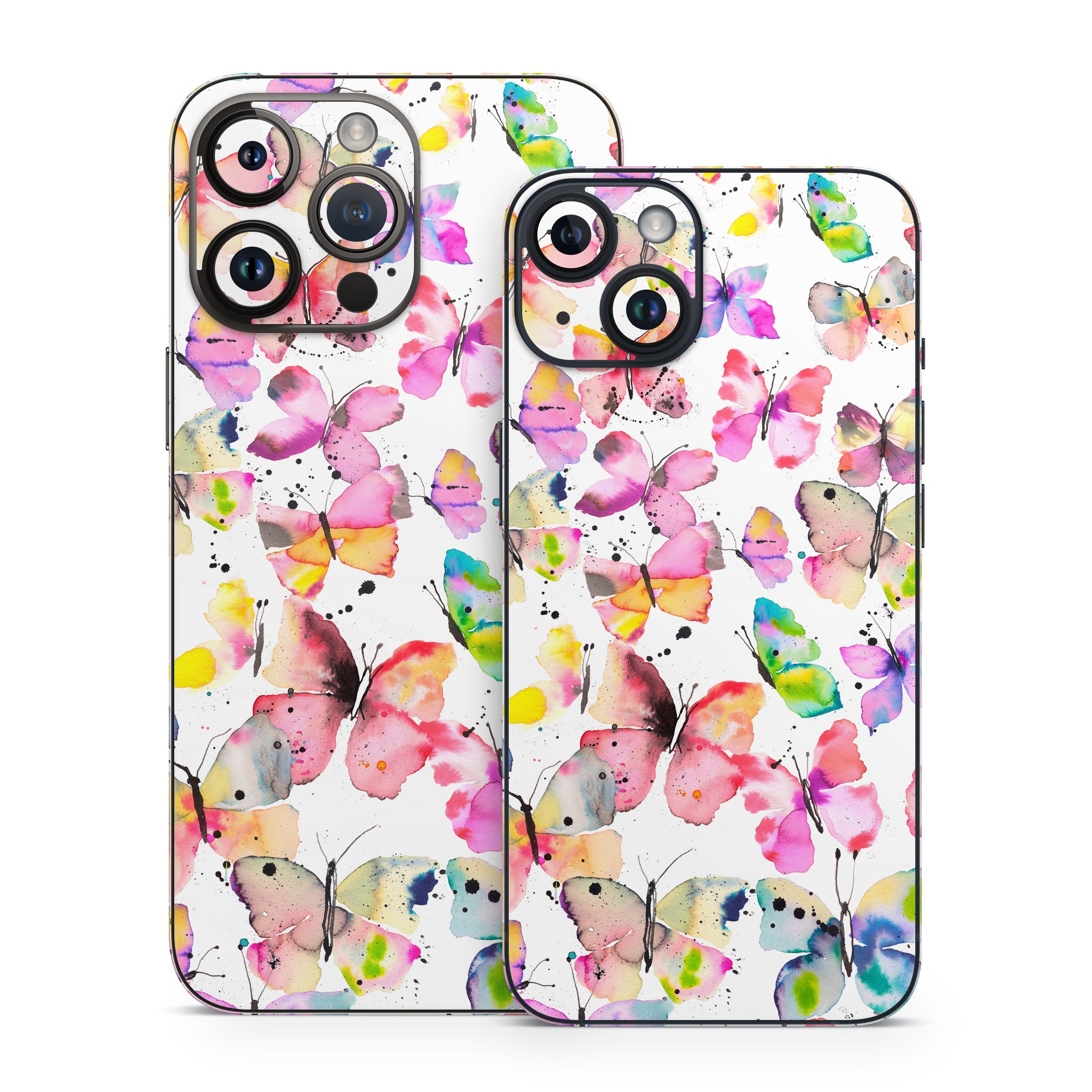 Artistic Butterflies - Apple iPhone 14 Skin