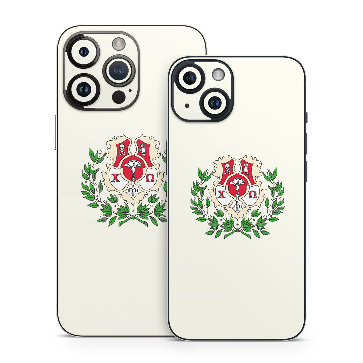 Chi Omega Crest Cream - Apple iPhone 14 Skin