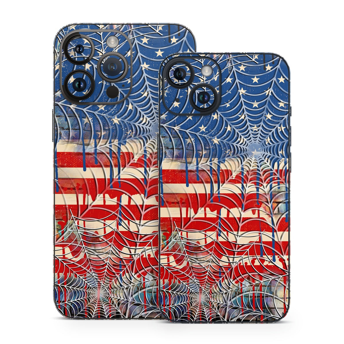 Cobweb Flag - Apple iPhone 14 Skin