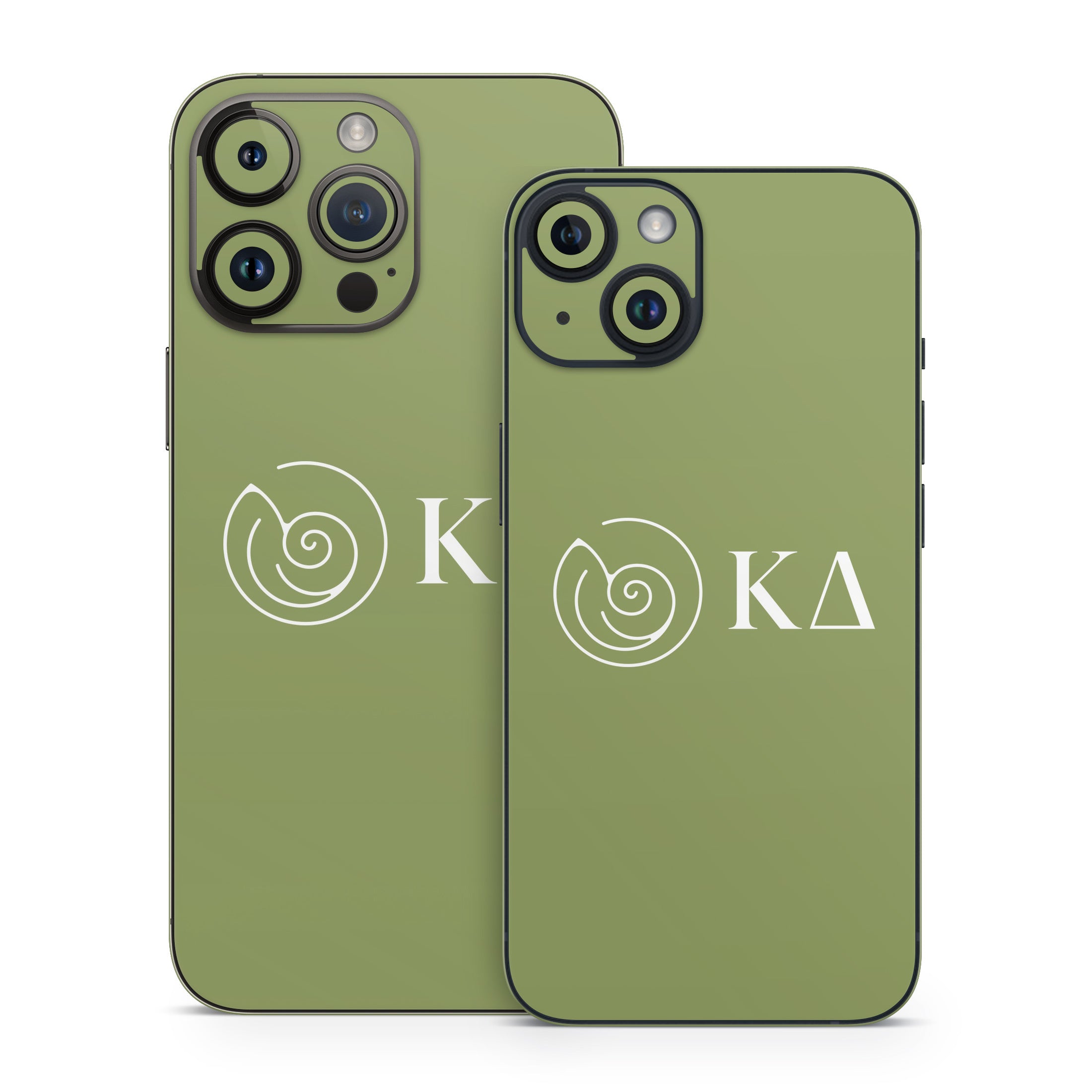 Kappa Delta Greek Letters KD Olive - Apple iPhone 14 Skin