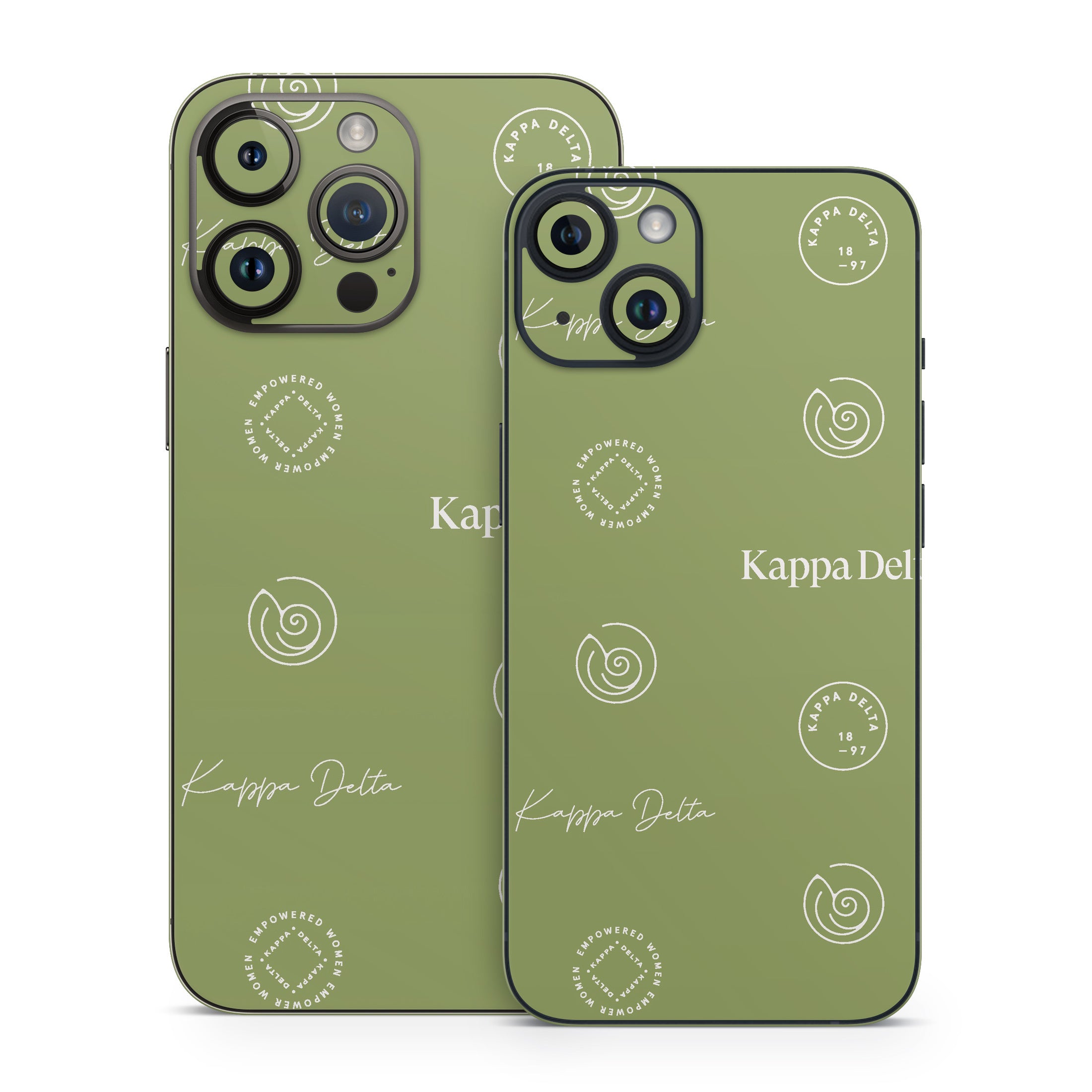 Kappa Delta Pattern - Apple iPhone 14 Skin