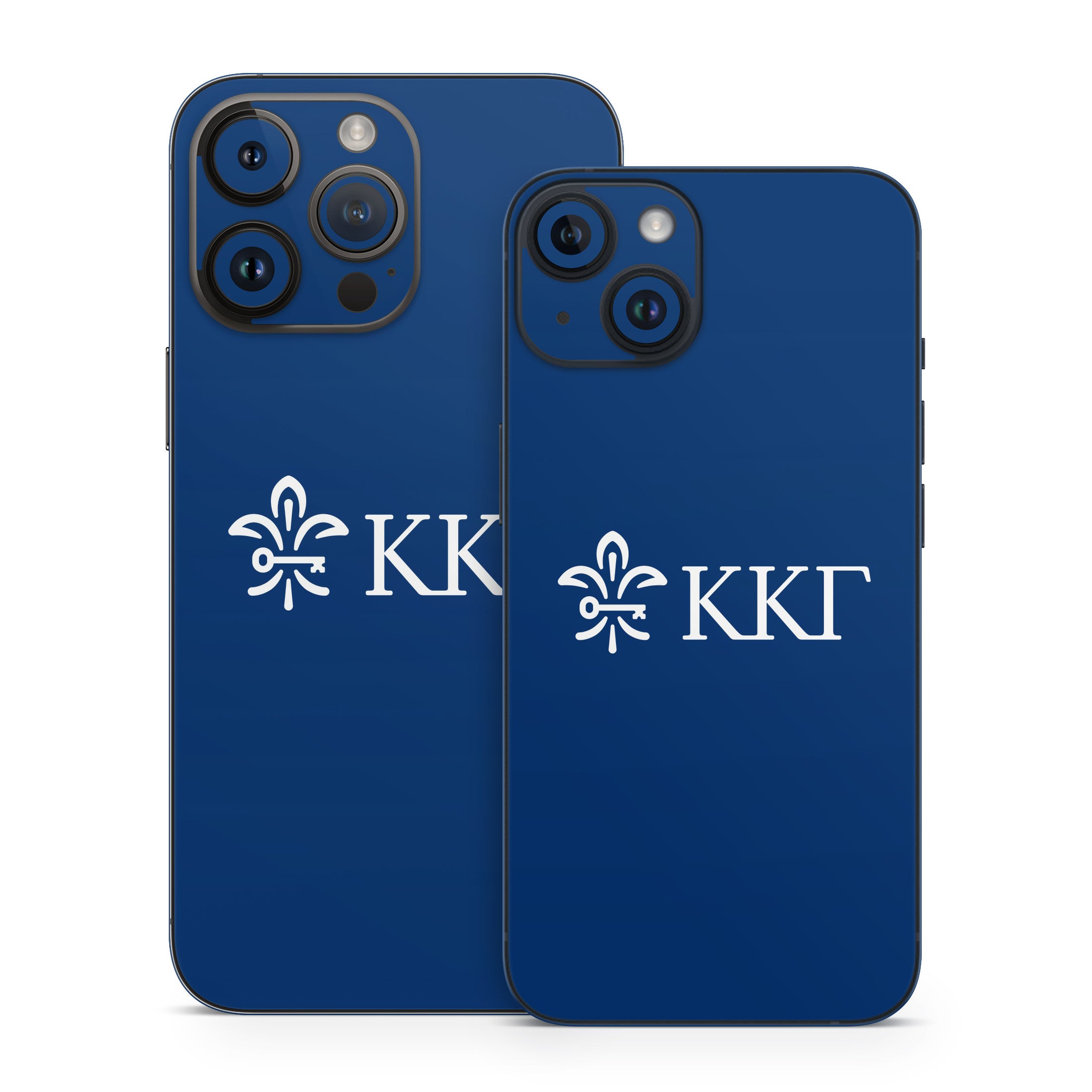 Kappa Kappa Gamma Letterkey Horizontal Kappa Blue - Apple iPhone 14 Skin