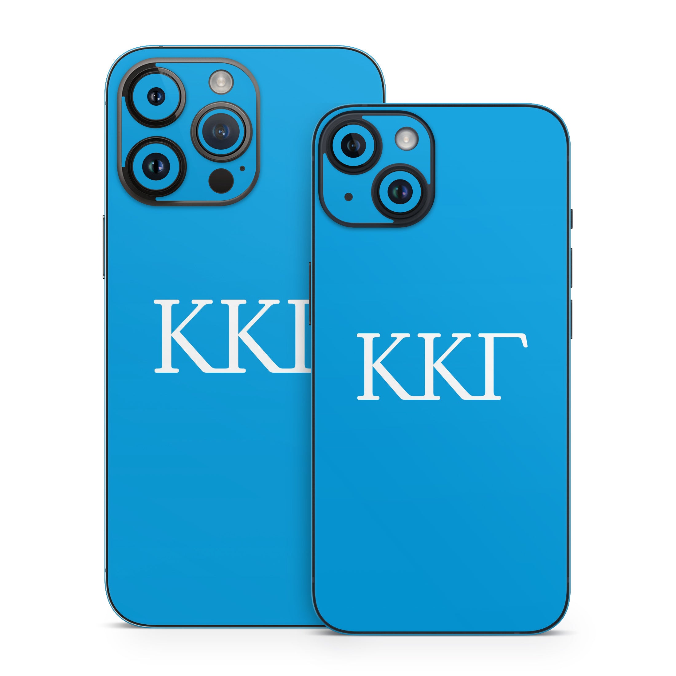 Kappa Kappa Gamma Greek Letters Gamma Blue - Apple iPhone 14 Skin
