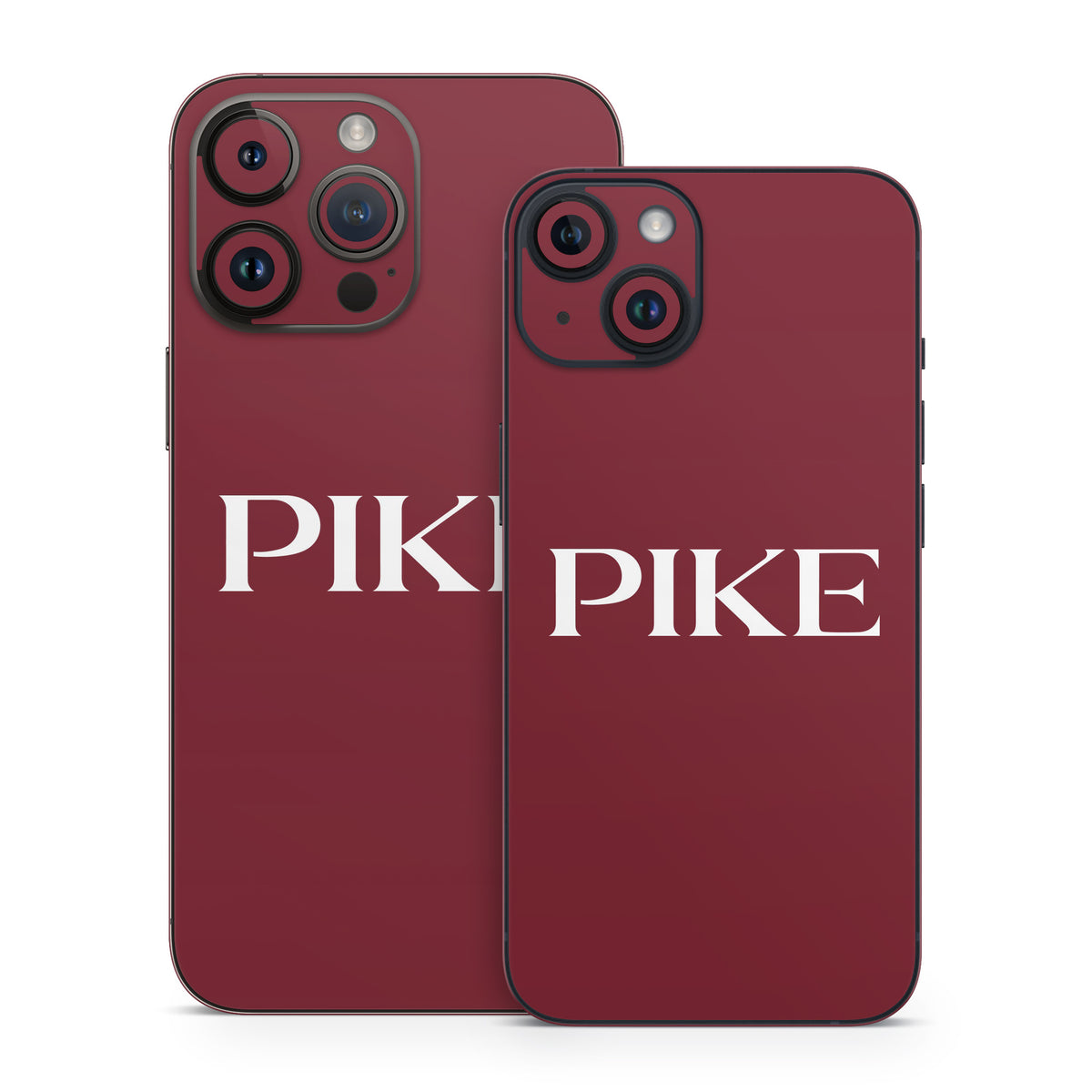 Pi Kappa Alpha PIKE Logo Garnet - Apple iPhone 14 Skin
