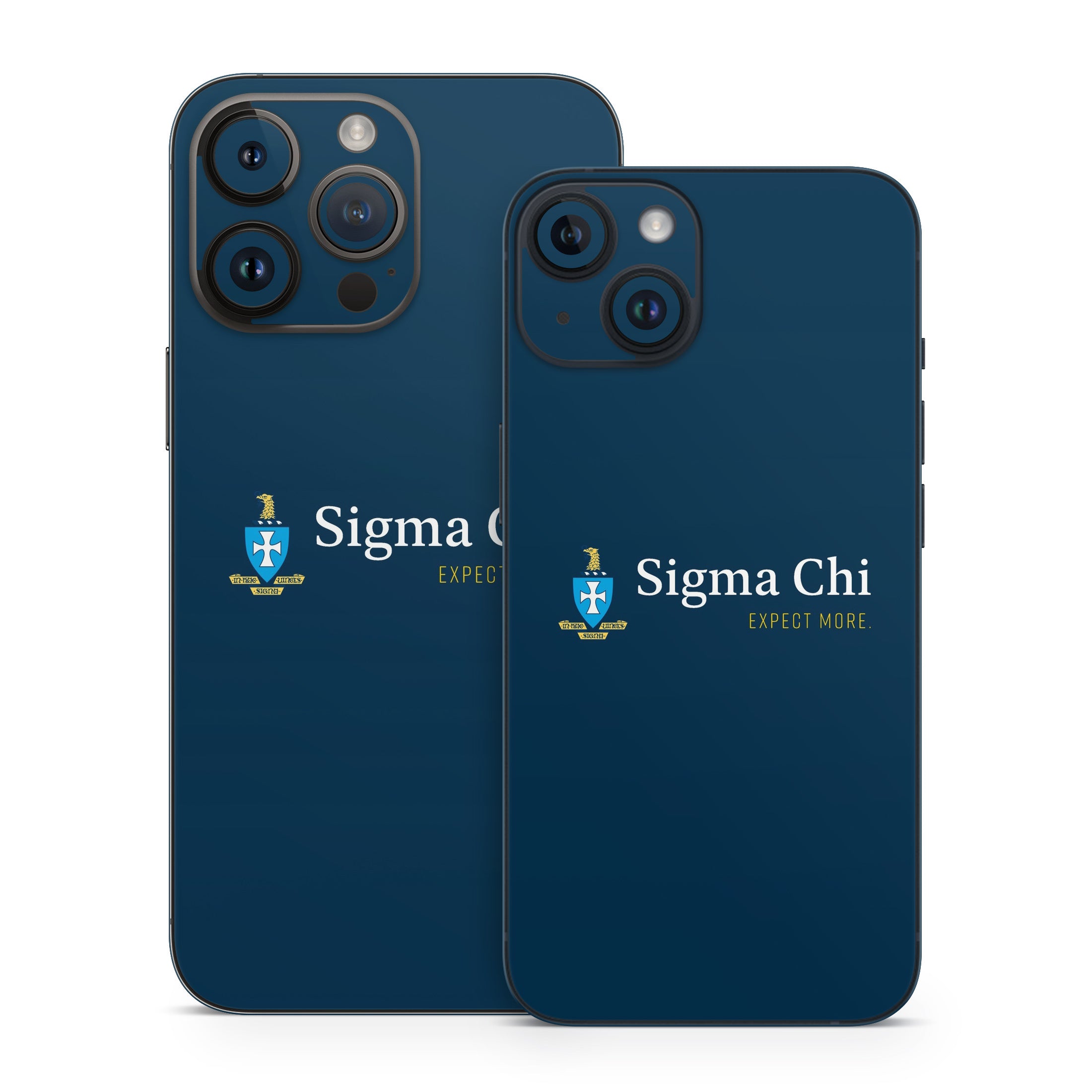 Sigma Chi Logo Navy - Apple iPhone 14 Skin