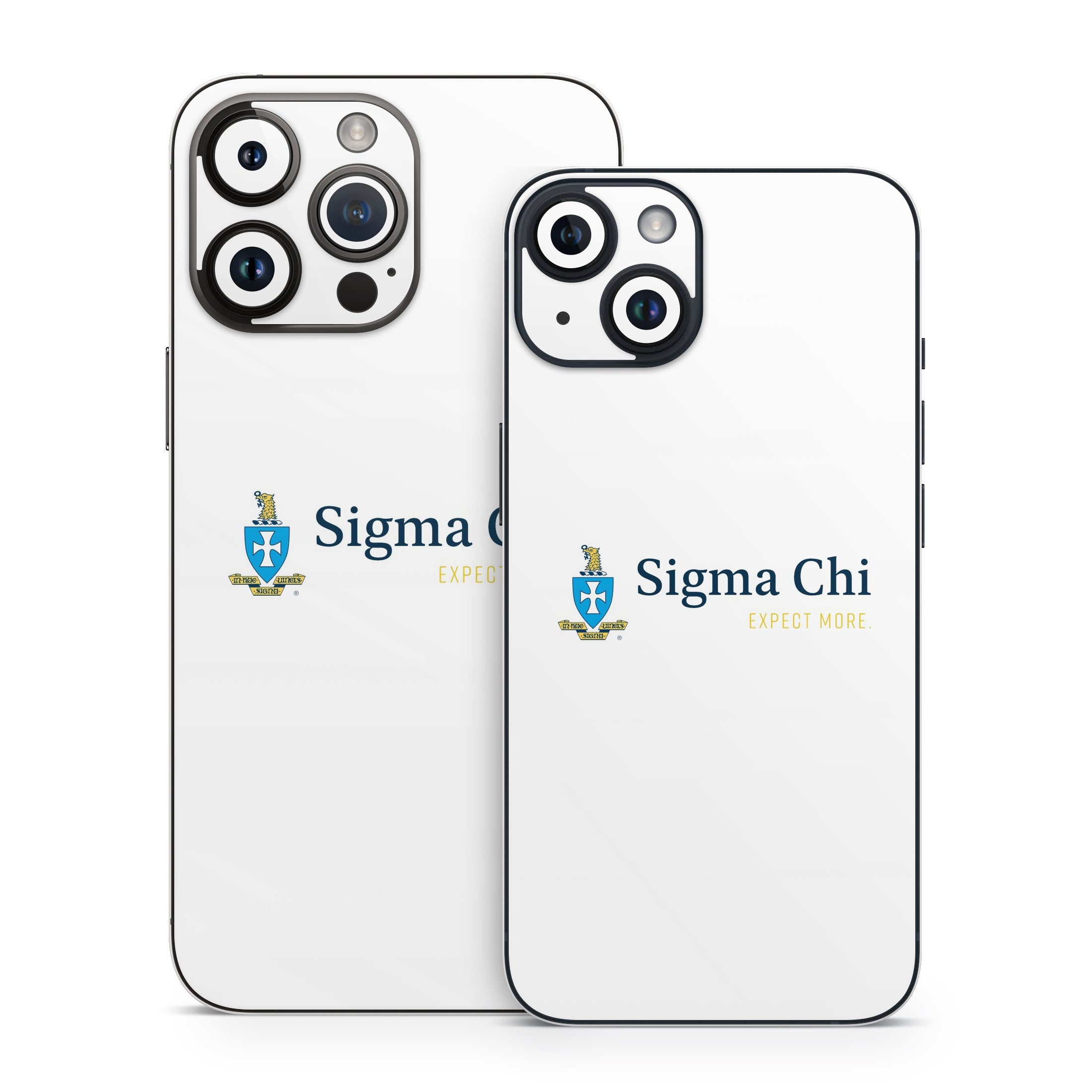 Sigma Chi Logo White - Apple iPhone 14 Skin