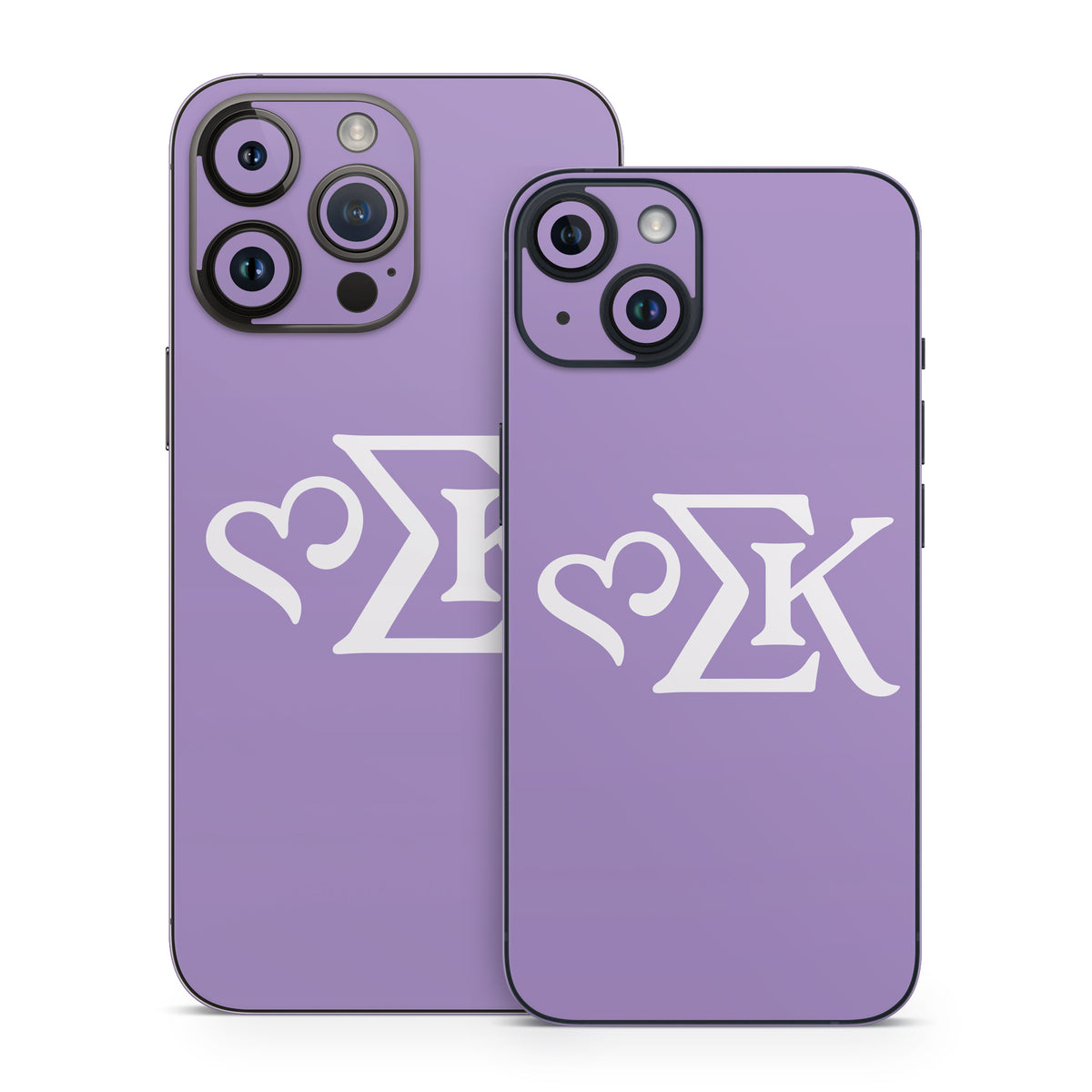 Sigma Kappa Greek Letters Dove Love on Legacy Lavender - Apple iPhone 14 Skin