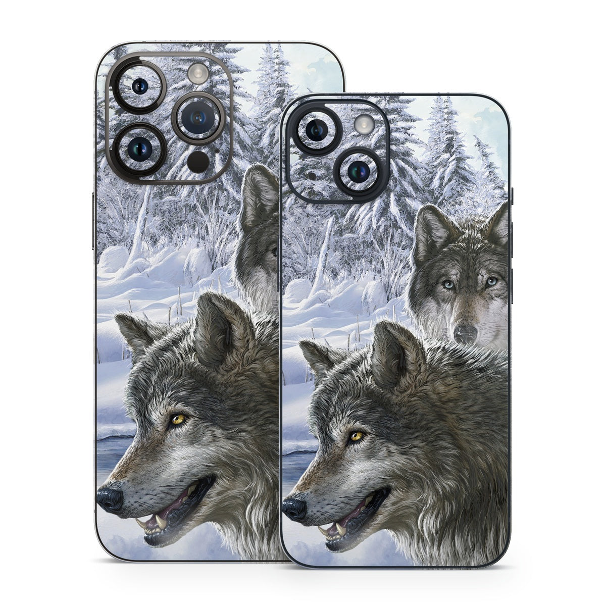 Snow Wolves - Apple iPhone 14 Skin