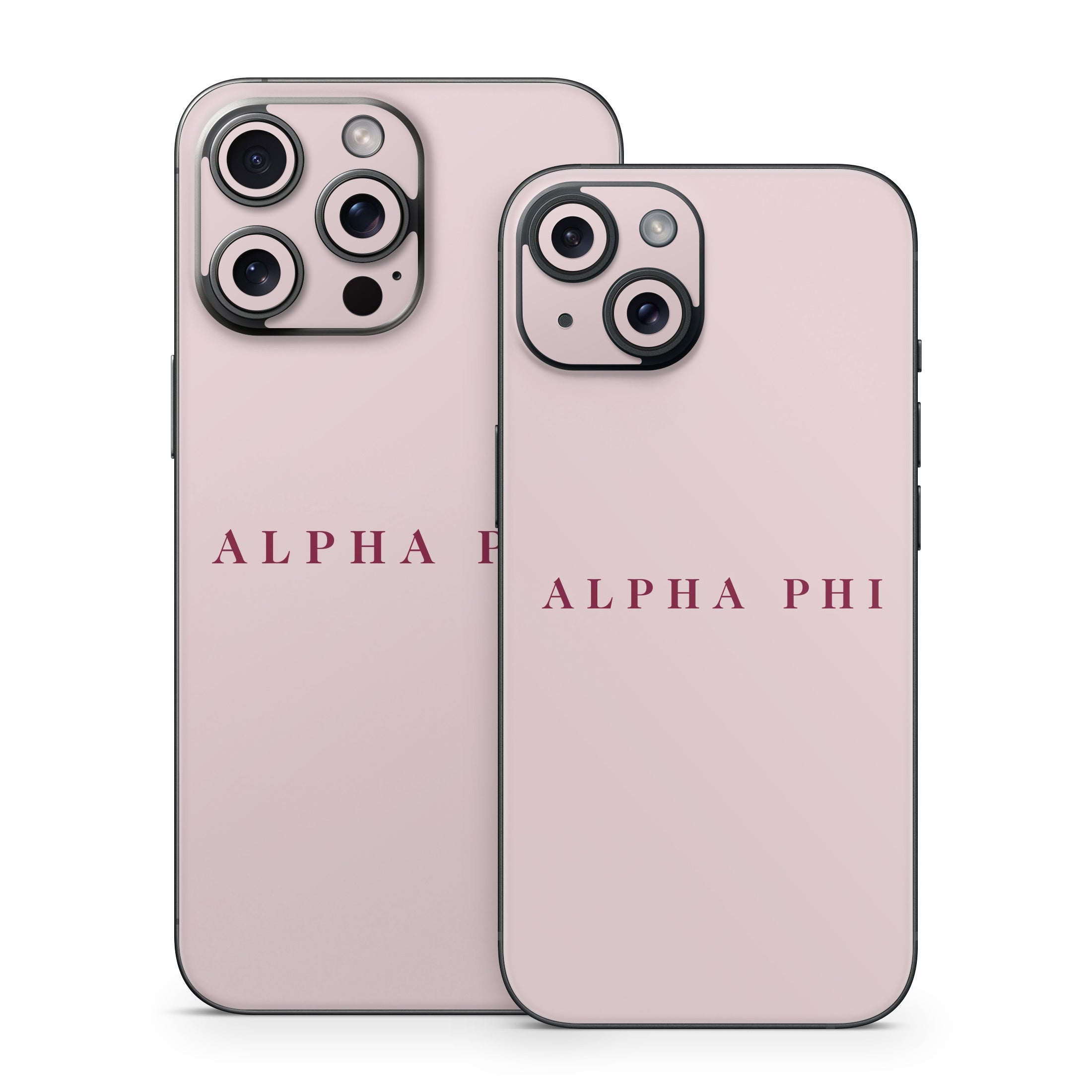 Alpha Phi Wordmark Ivory - Apple iPhone 15 Skin