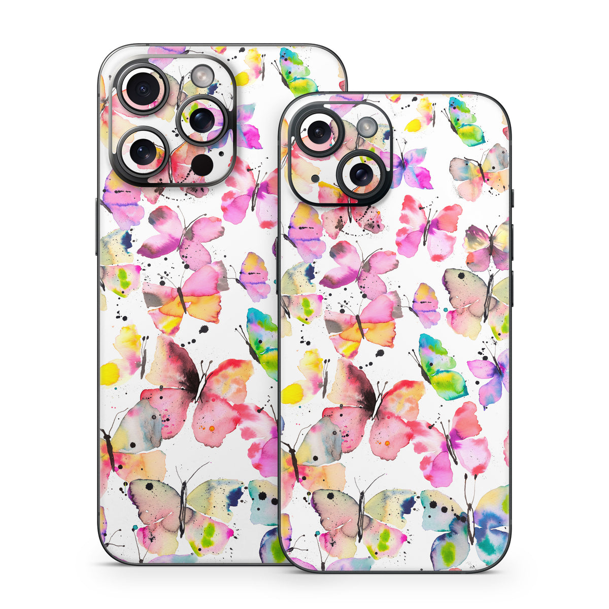 Artistic Butterflies - Apple iPhone 15 Skin