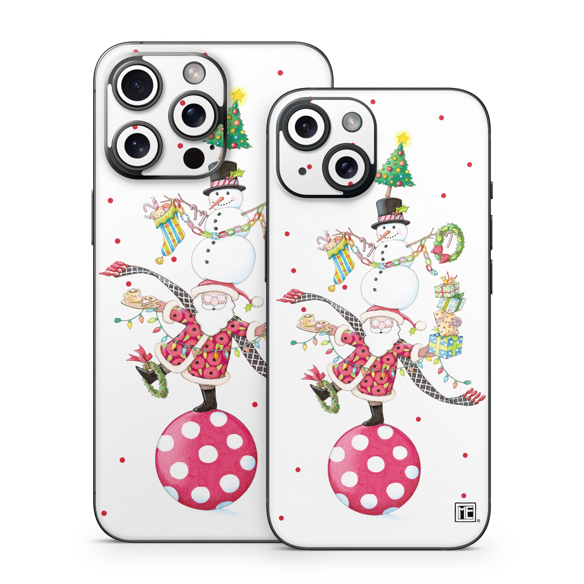 Christmas Circus - Apple iPhone 15 Skin