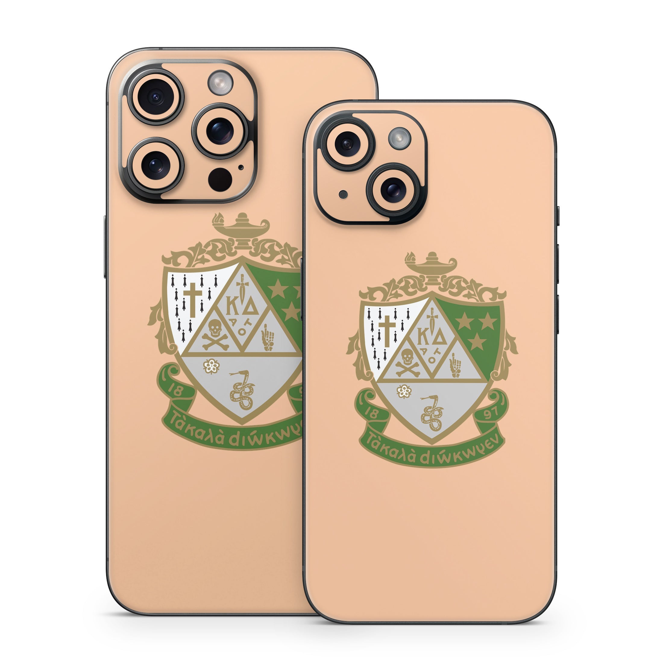 Kappa Delta Crest Empowered Peach - Apple iPhone 15 Skin