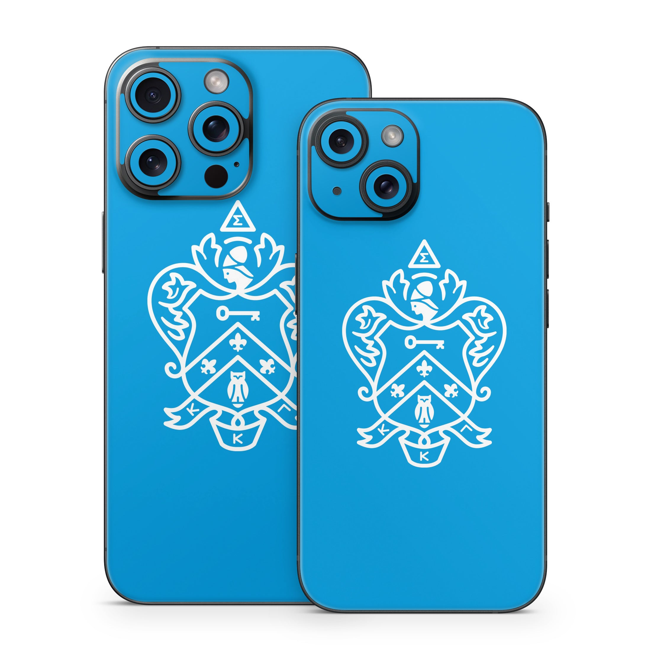 Kappa Kappa Gamma Coat of Arms Gamma Blue - Apple iPhone 15 Skin