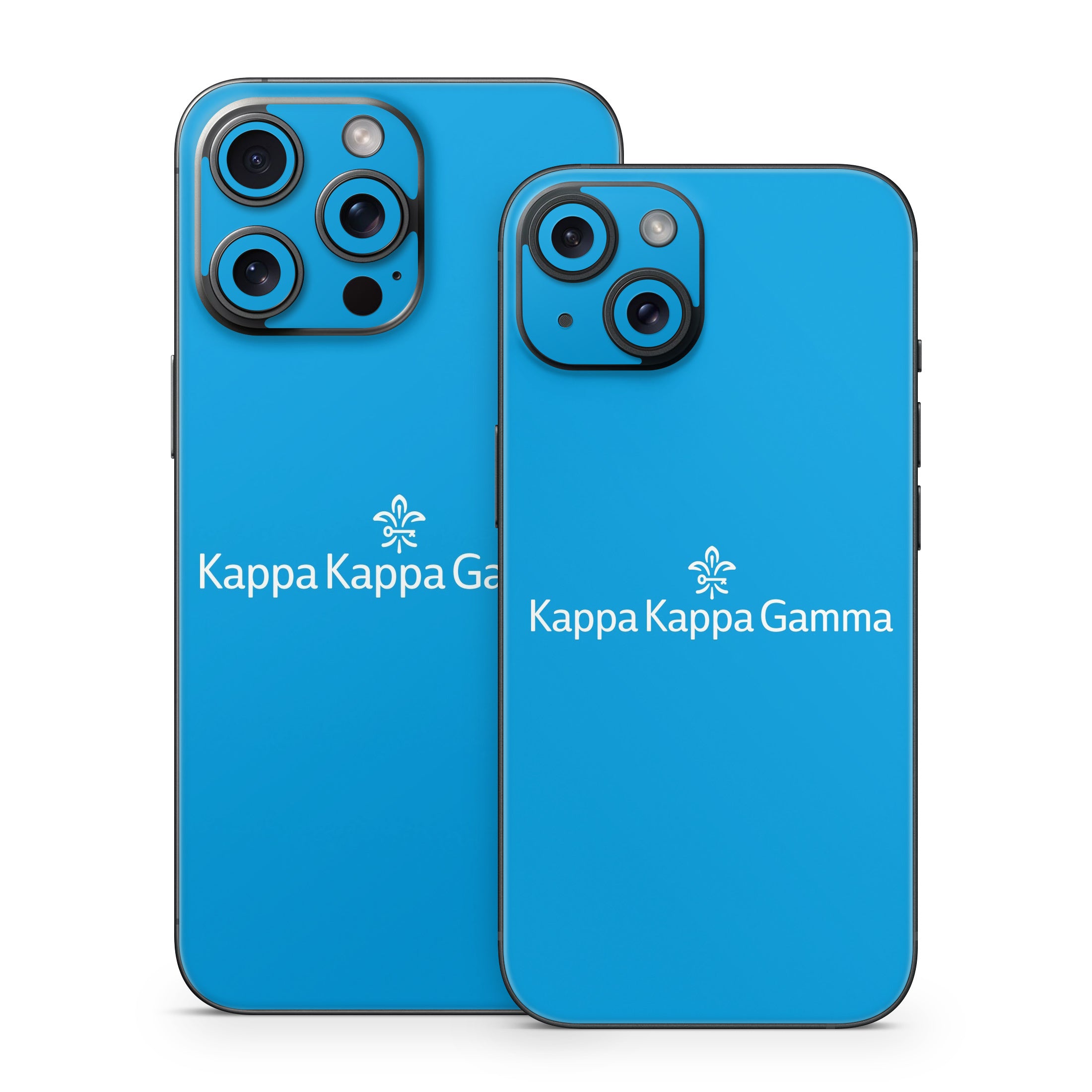 Kappa Kappa Gamma Brandmark Gamma Blue - Apple iPhone 15 Skin