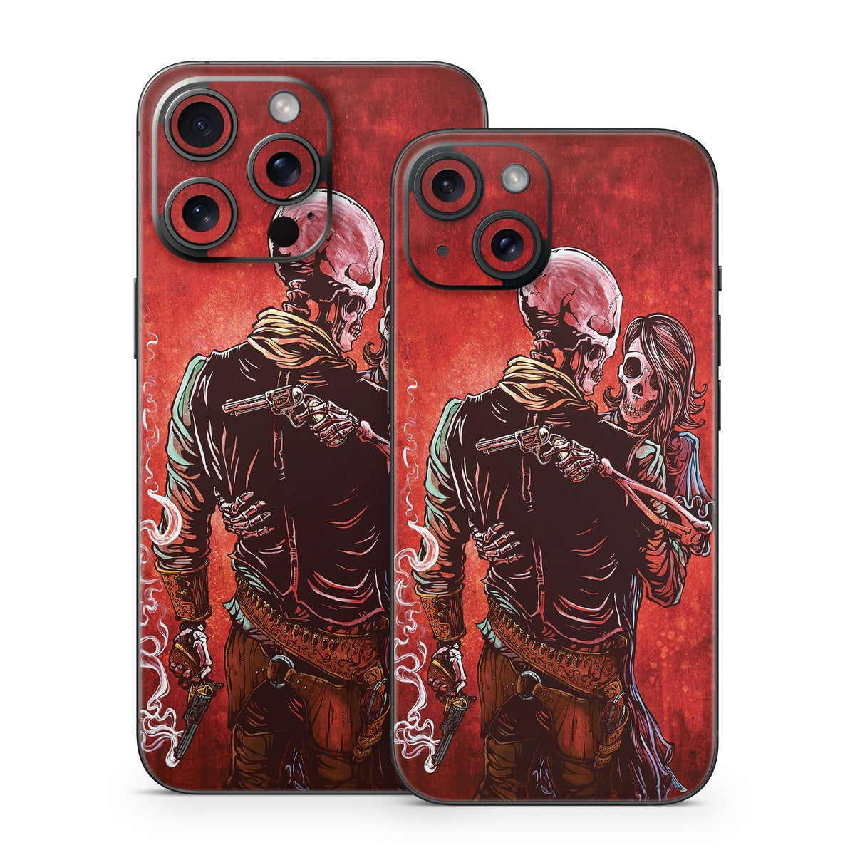 Love, Trust, and a Revolver - Apple iPhone 15 Skin