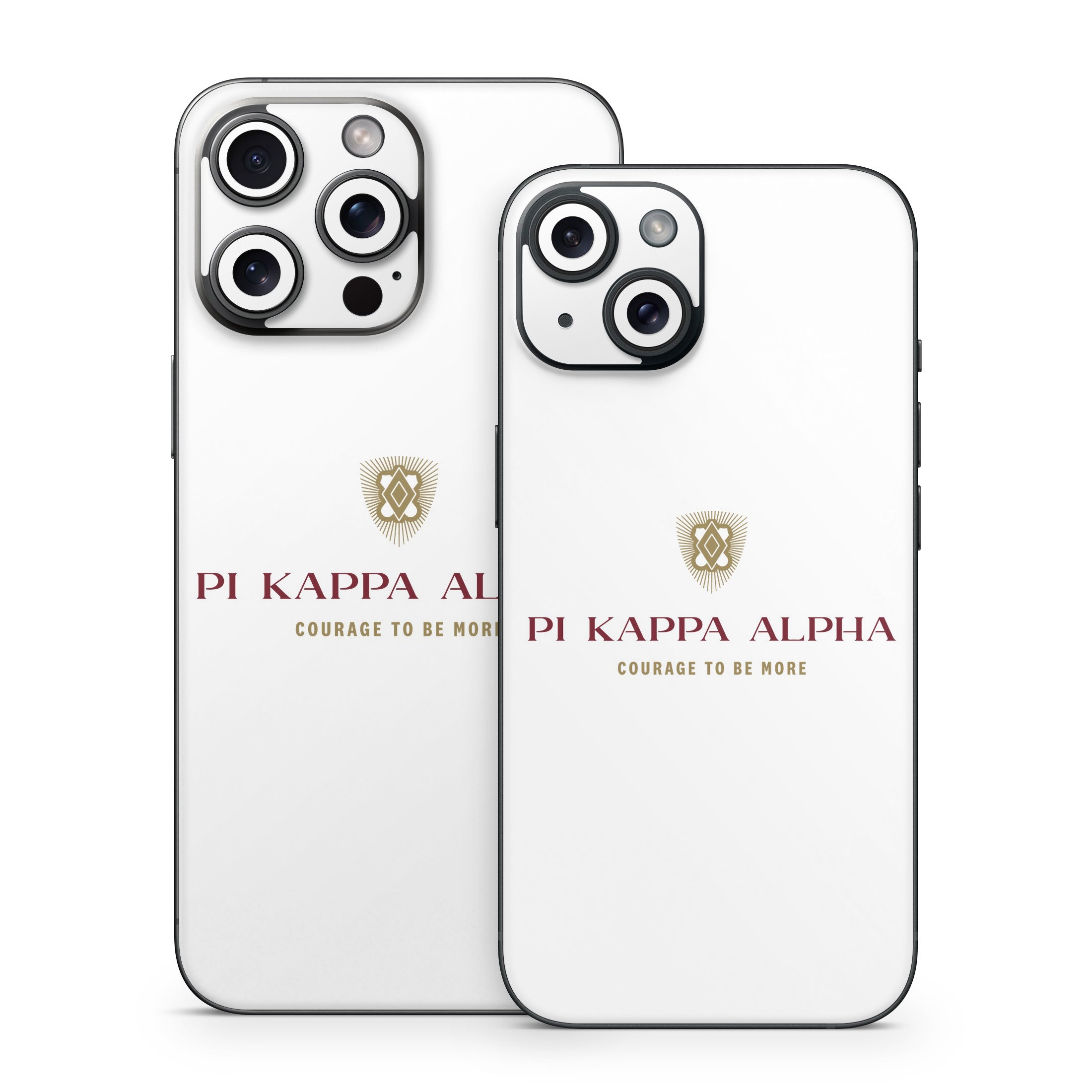 Pi Kappa Alpha Formal Logo White - Apple iPhone 15 Skin