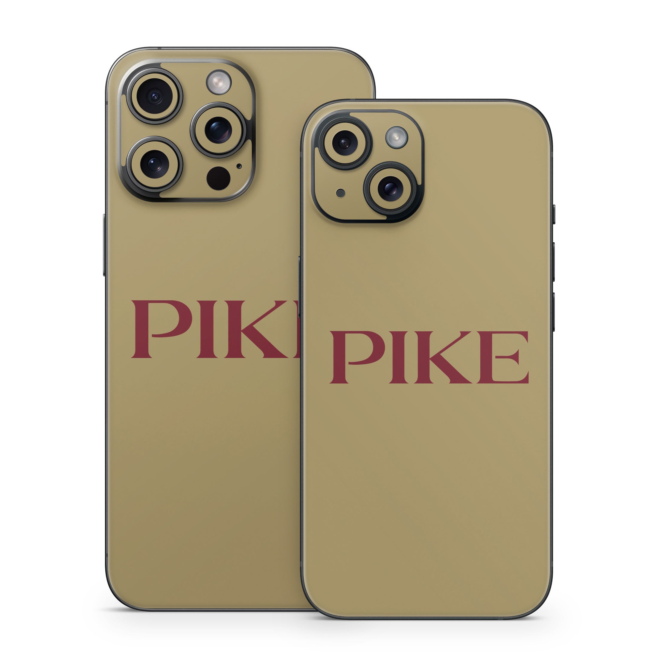 Pi Kappa Alpha PIKE Logo Gold - Apple iPhone 15 Skin