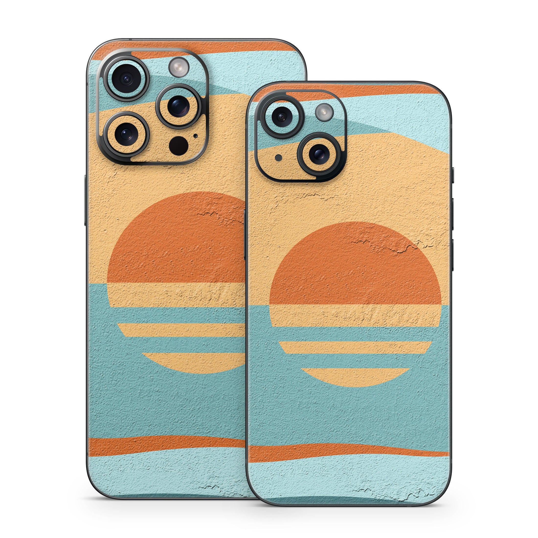 Retro Sunset - Apple iPhone 15 Skin