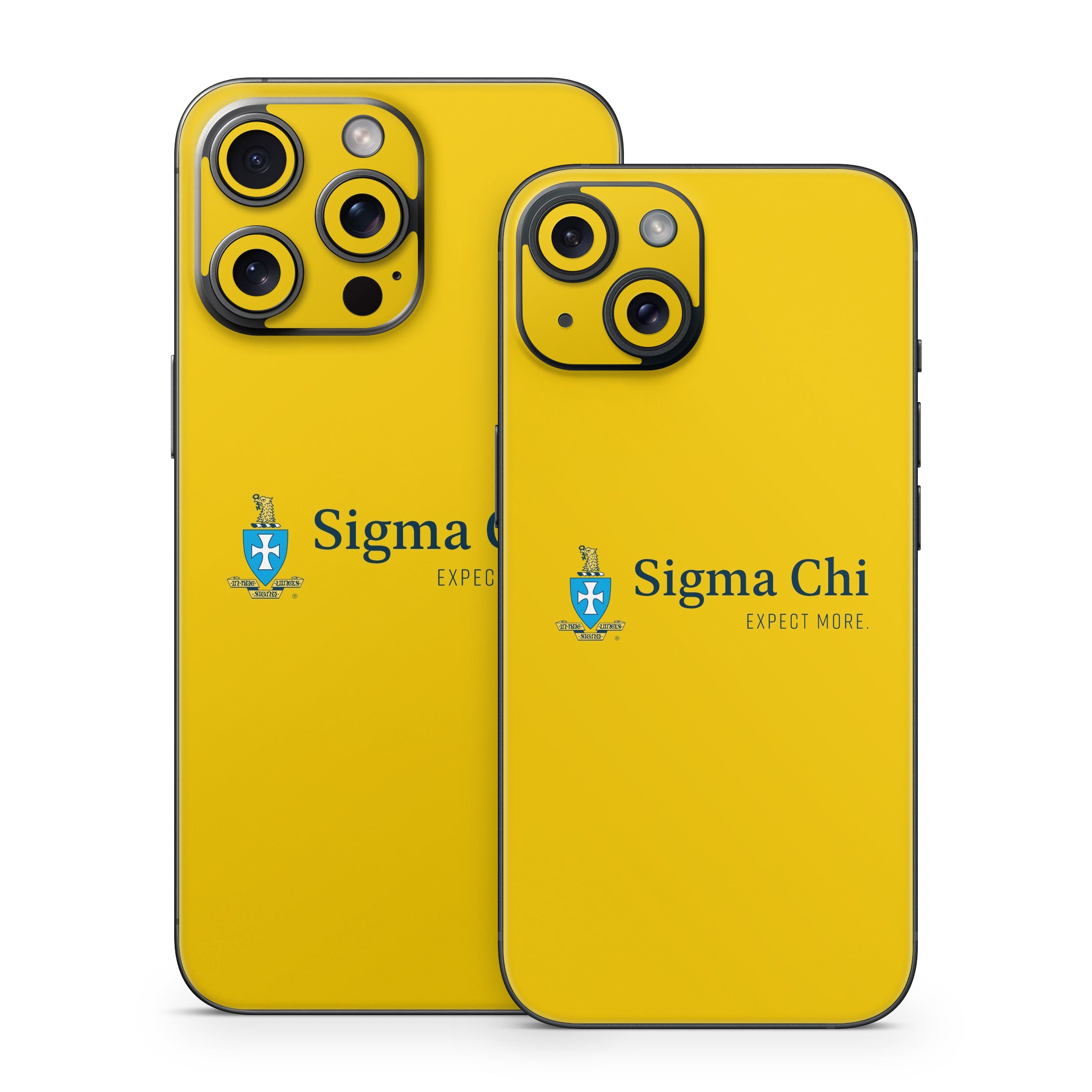 Sigma Chi Logo Gold - Apple iPhone 15 Skin