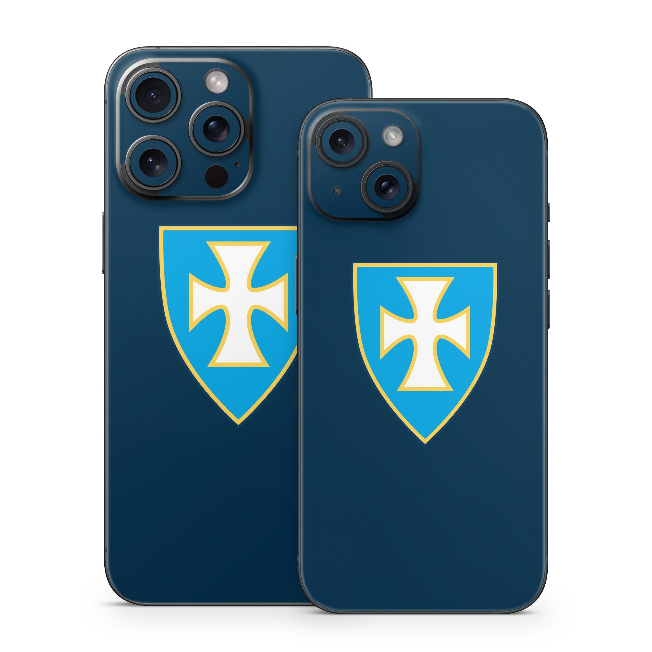 Sigma Chi Shield Navy - Apple iPhone 15 Skin