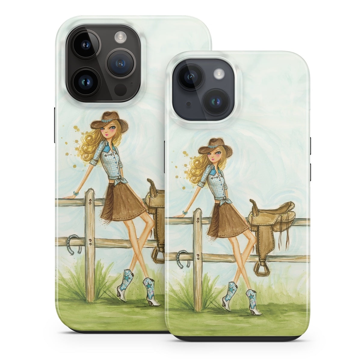 Cowgirl Glam - Apple iPhone 15 Tough Case