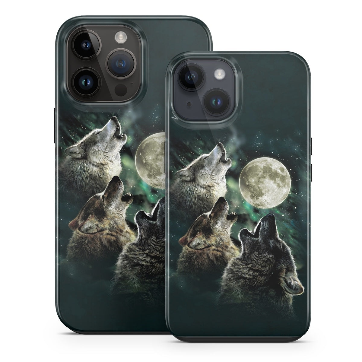 Three Wolf Moon - Apple iPhone 15 Tough Case
