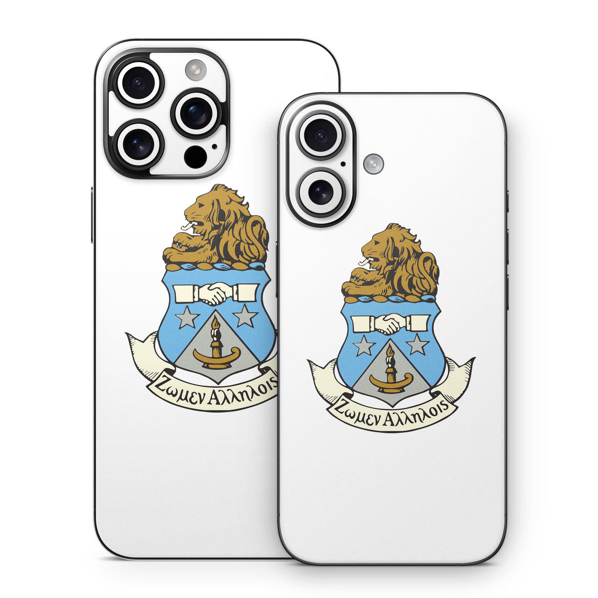 Alpha Delta Pi Crest White - Apple iPhone 16 Skin