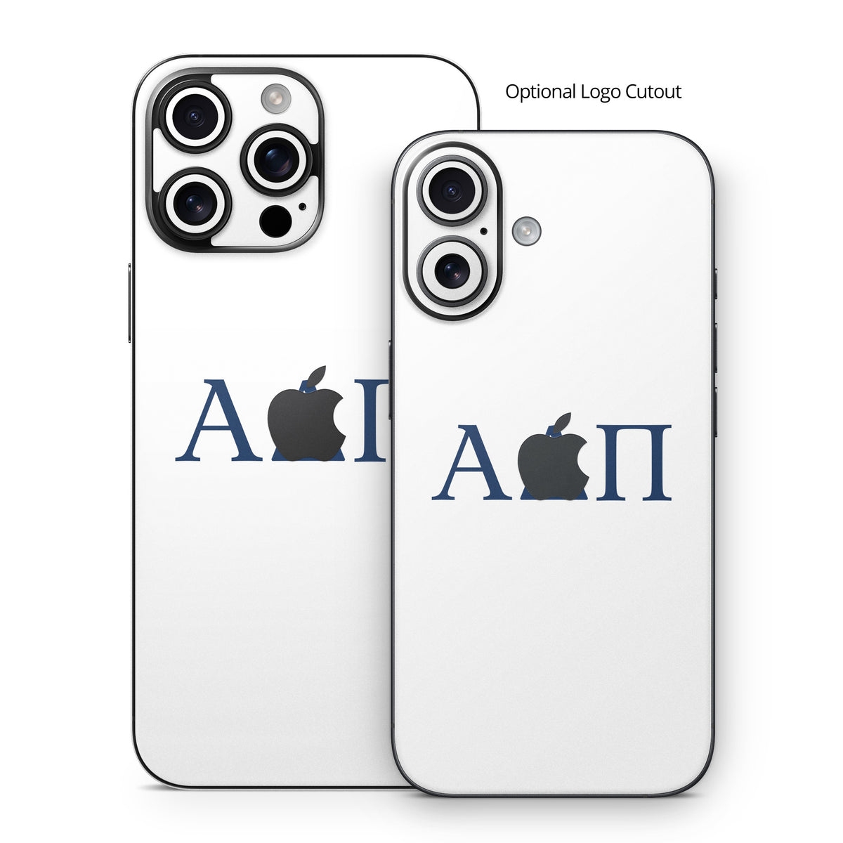 Alpha Delta Pi Greek Letters White - Apple iPhone 16 Skin