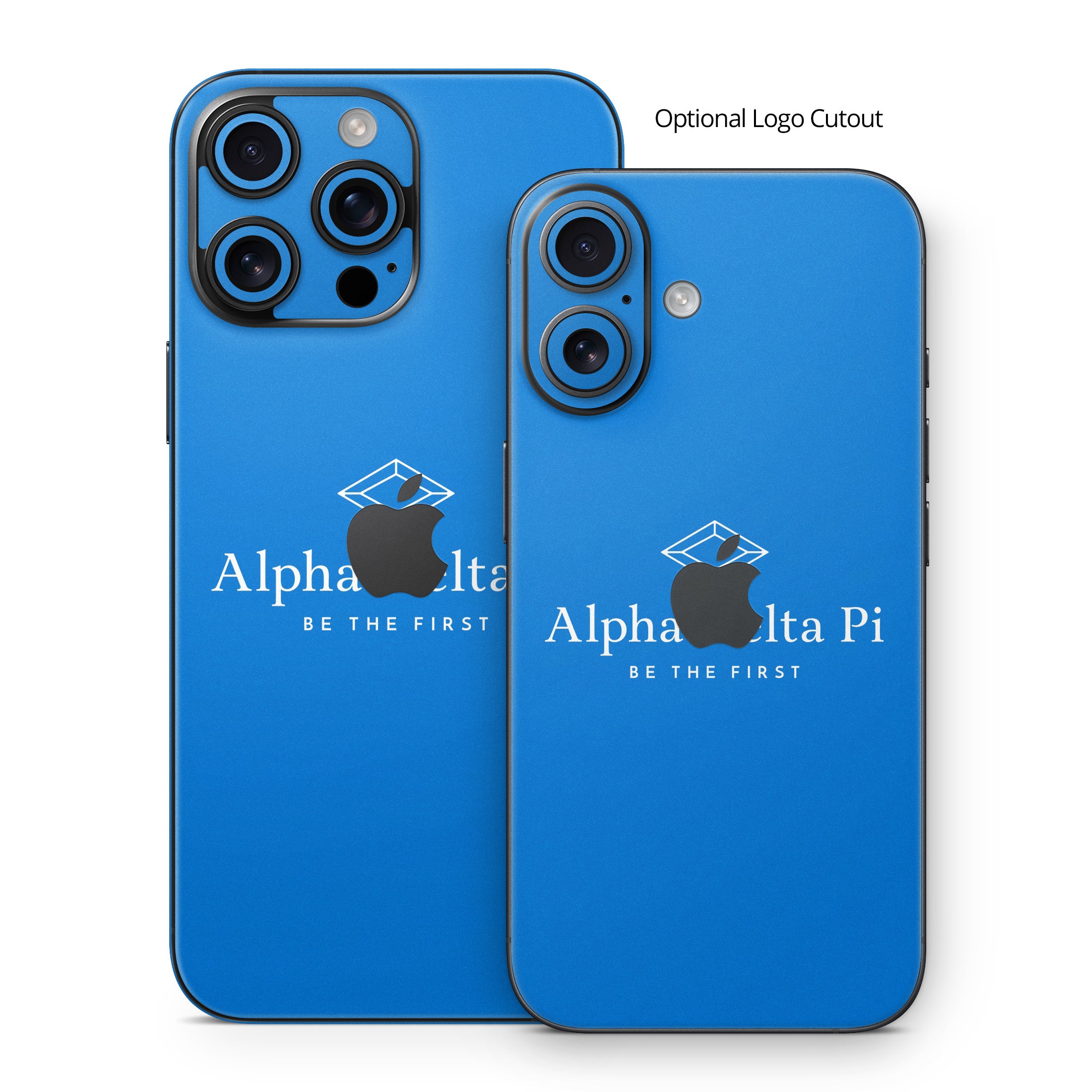 Alpha Delta Pi Primary Logo Azure - Apple iPhone 16 Skin