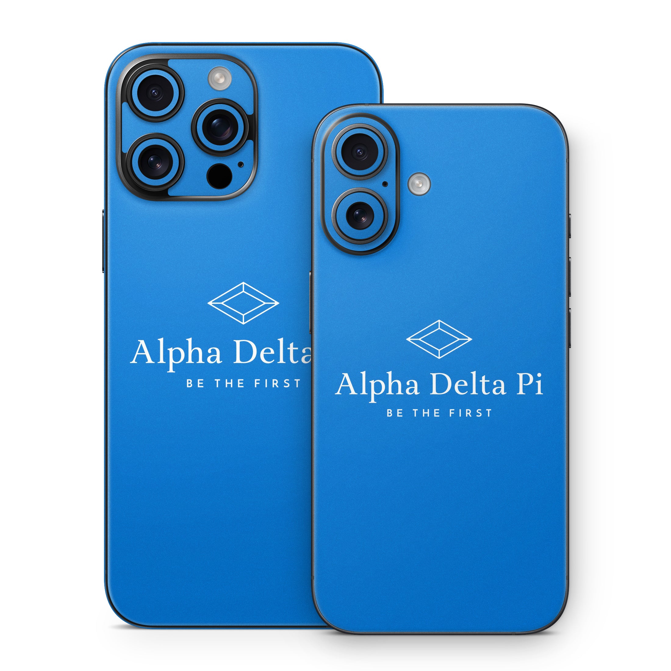 Alpha Delta Pi Primary Logo Azure - Apple iPhone 16 Skin