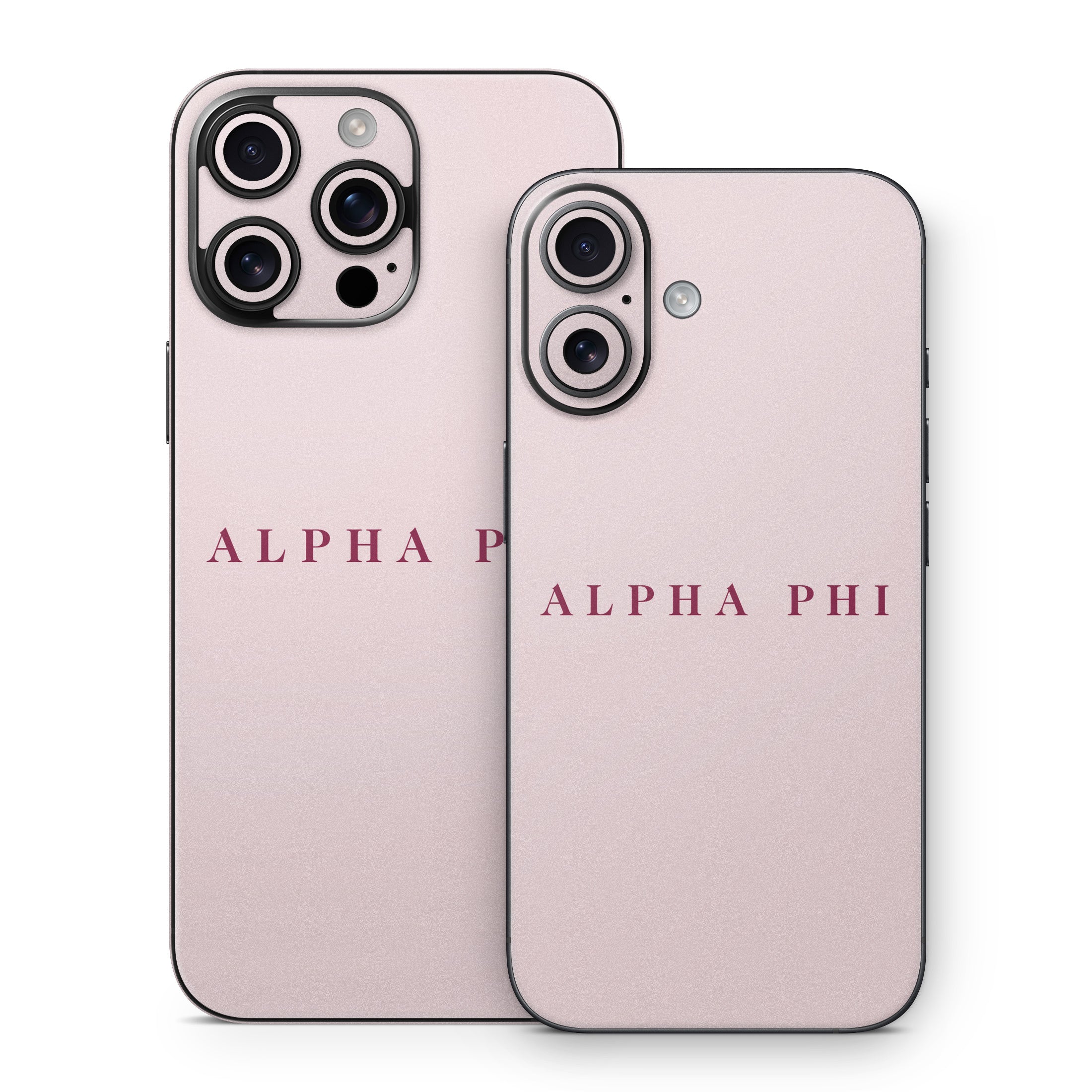 Alpha Phi Wordmark Ivory - Apple iPhone 16 Skin