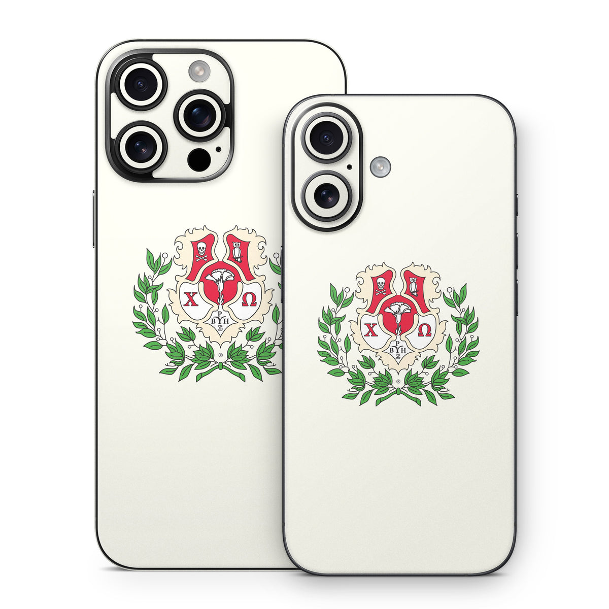 Chi Omega Crest Cream - Apple iPhone 16 Skin