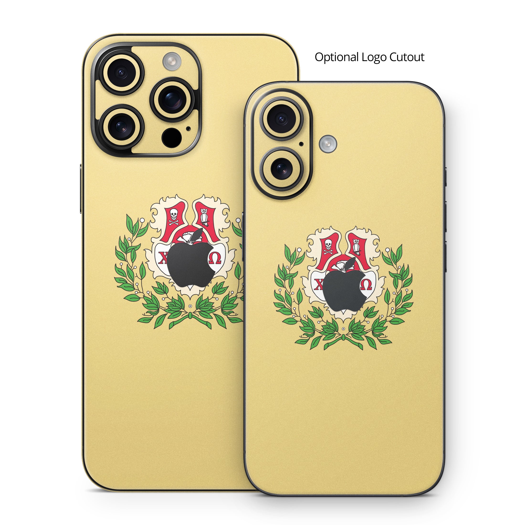 Chi Omega Crest Straw - Apple iPhone 16 Skin