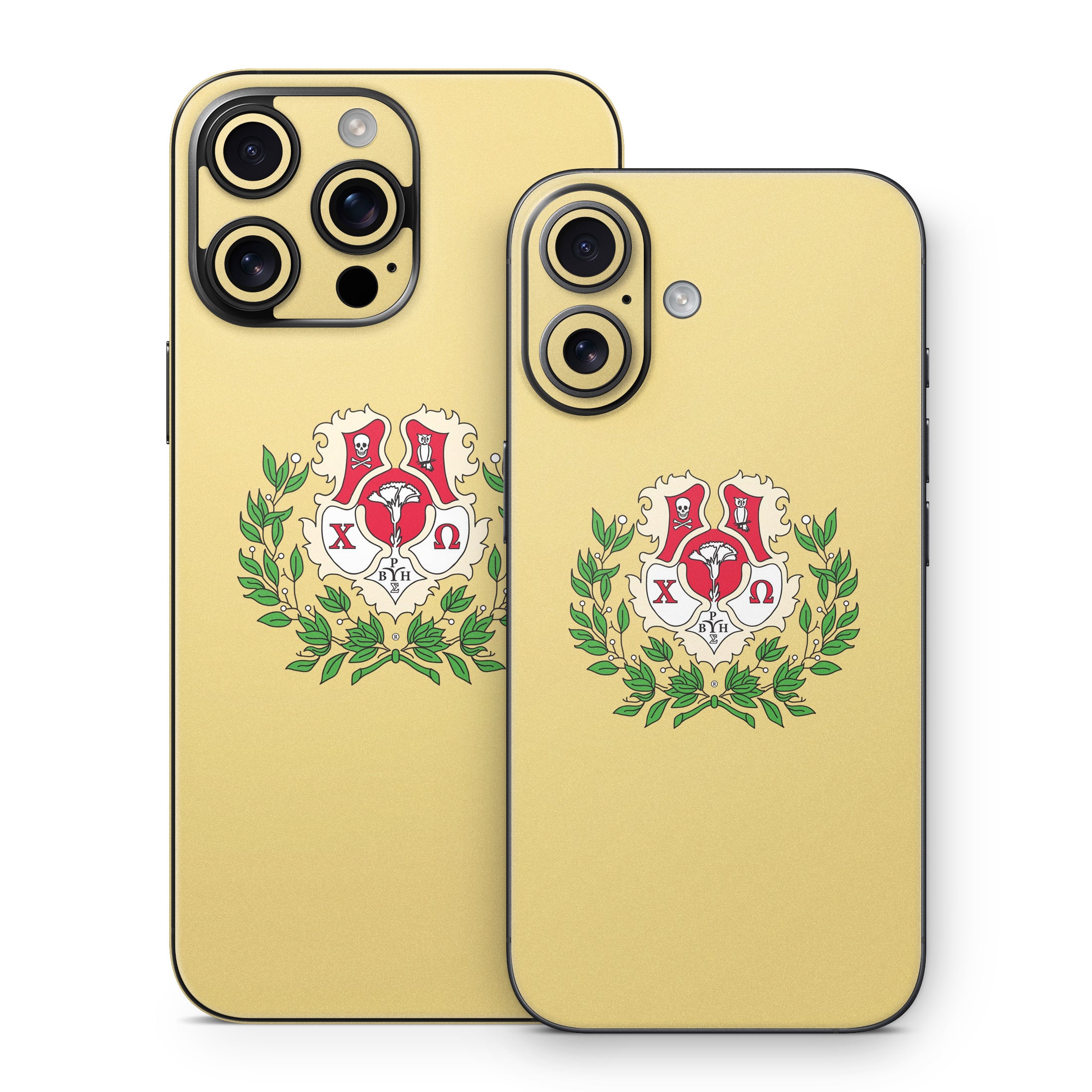 Chi Omega Crest Straw - Apple iPhone 16 Skin
