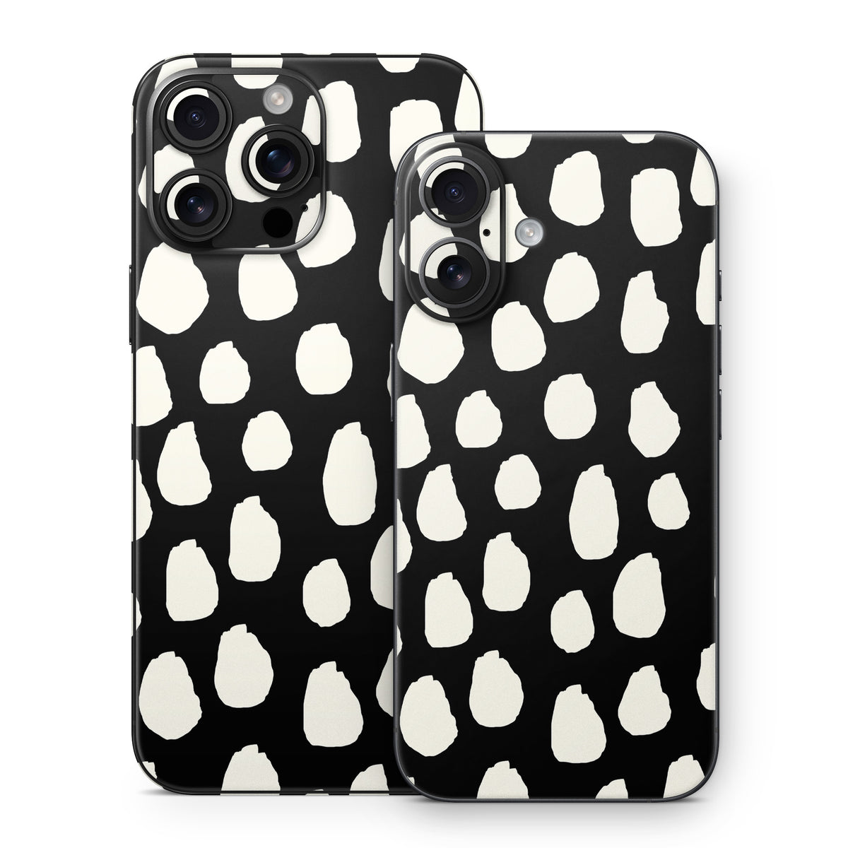 Inky Spots Black - Apple iPhone 16 Skin