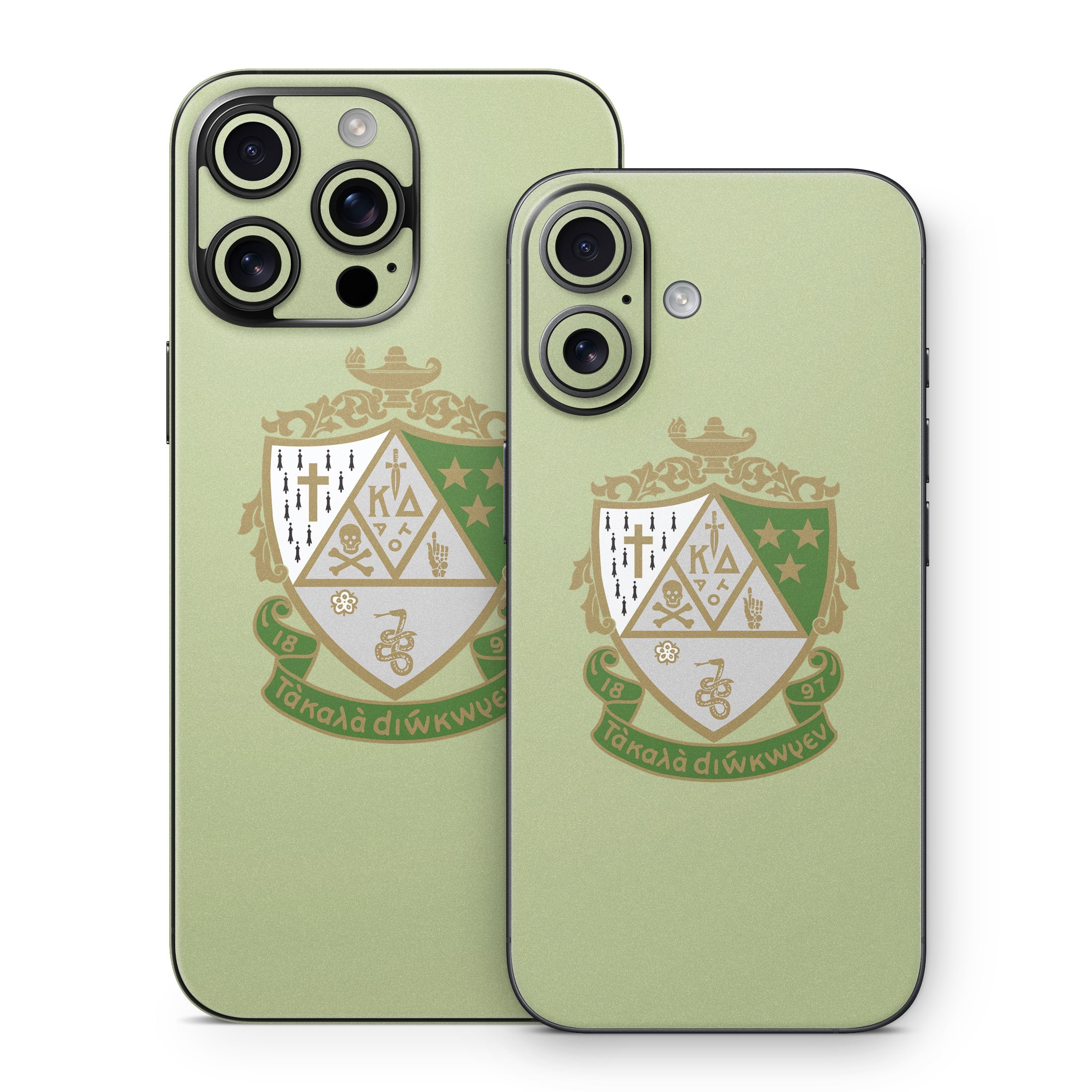 Kappa Delta Crest Light Olive - Apple iPhone 16 Skin