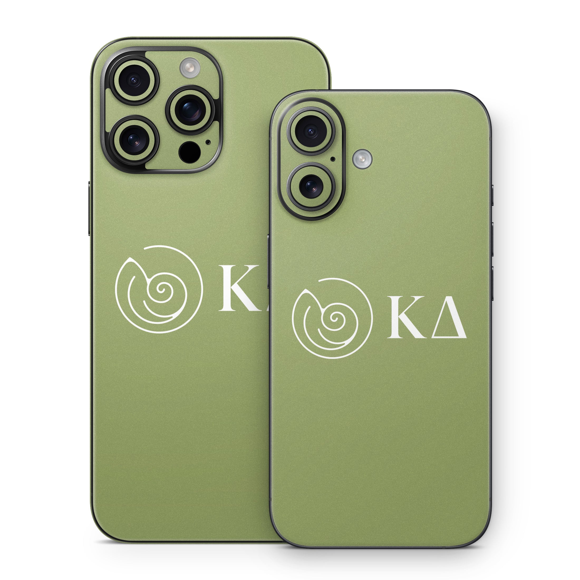 Kappa Delta Greek Letters KD Olive - Apple iPhone 16 Skin