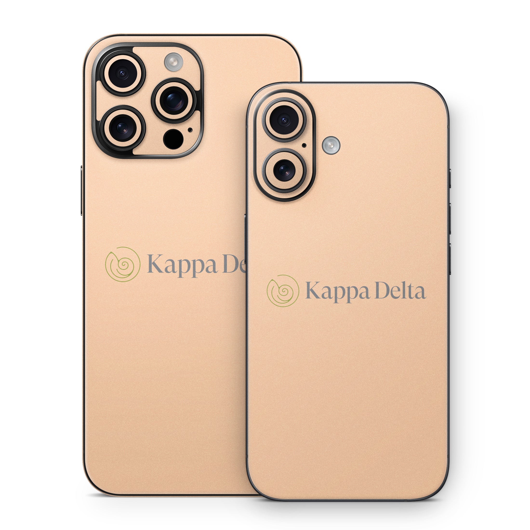 Kappa Delta Secondary Logo Empowered Peach - Apple iPhone 16 Skin