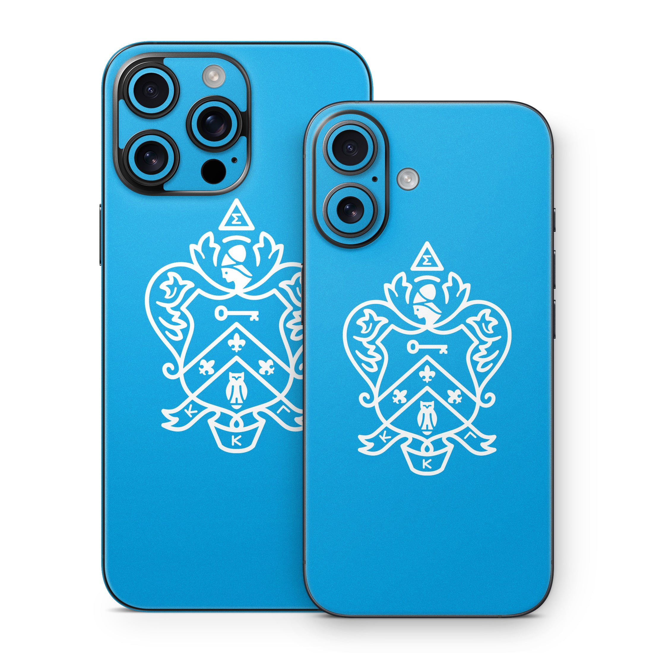 Kappa Kappa Gamma Coat of Arms Gamma Blue - Apple iPhone 16 Skin