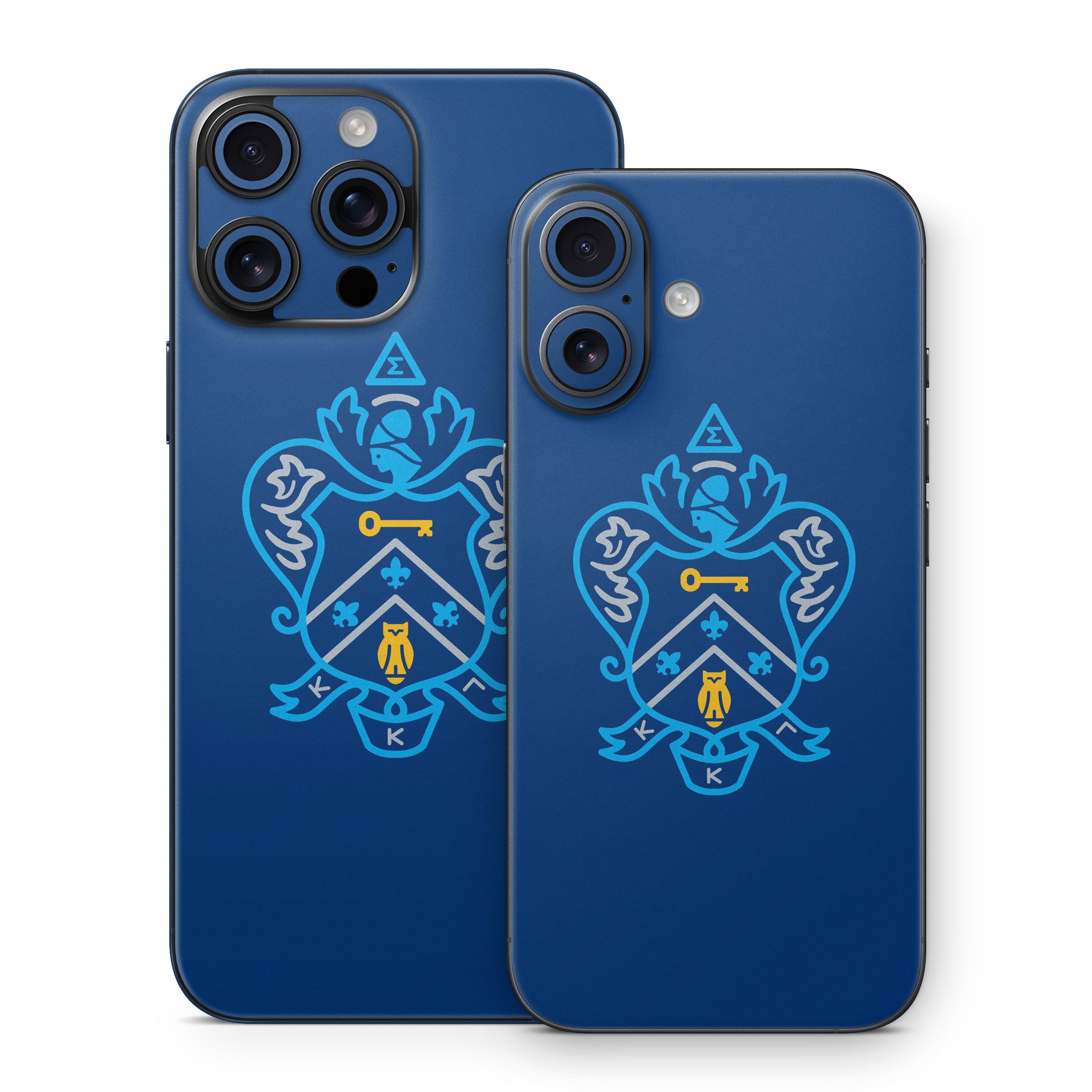 Kappa Kappa Gamma Coat of Arms Kappa Blue - Apple iPhone 16 Skin
