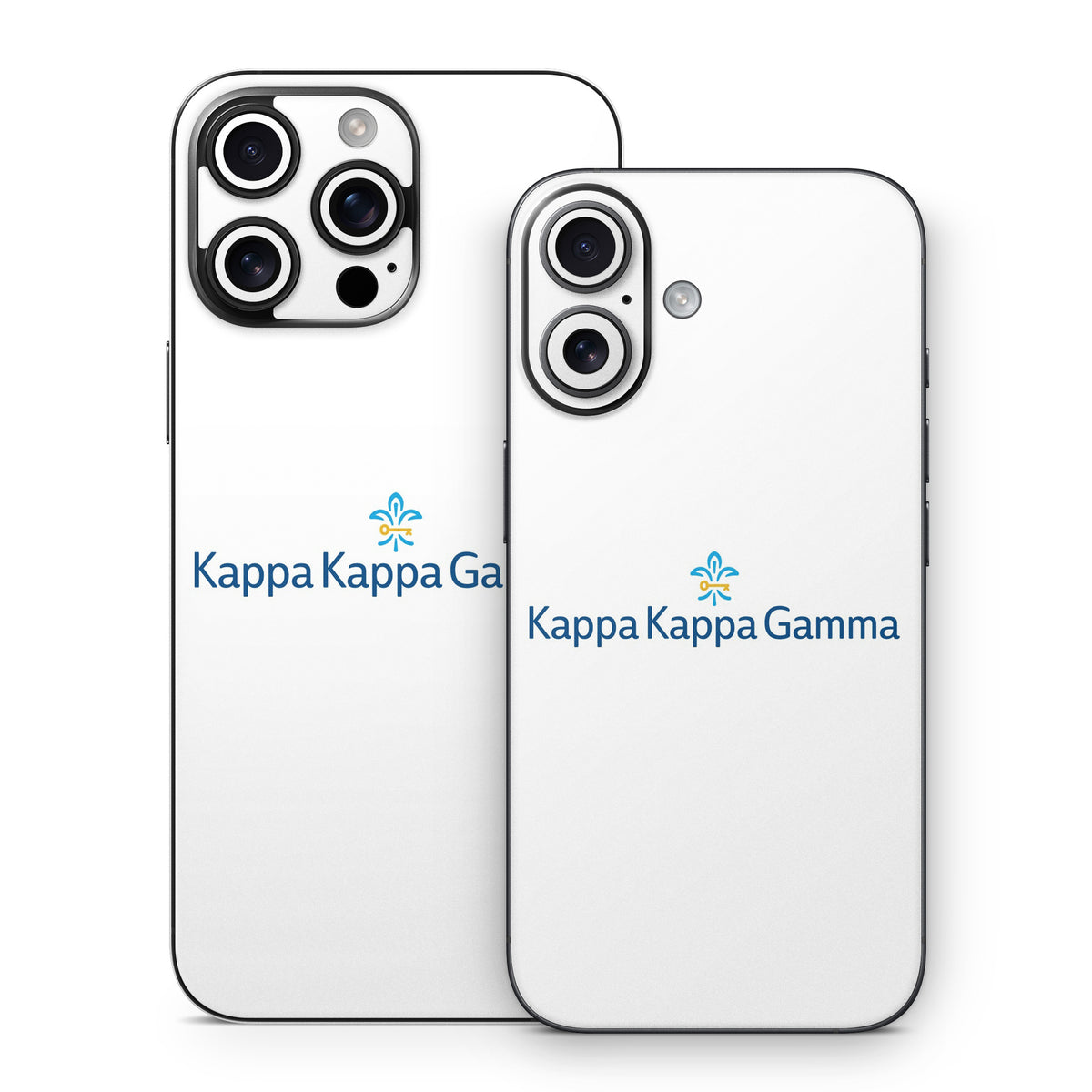 Kappa Kappa Gamma Brandmark White - Apple iPhone 16 Skin