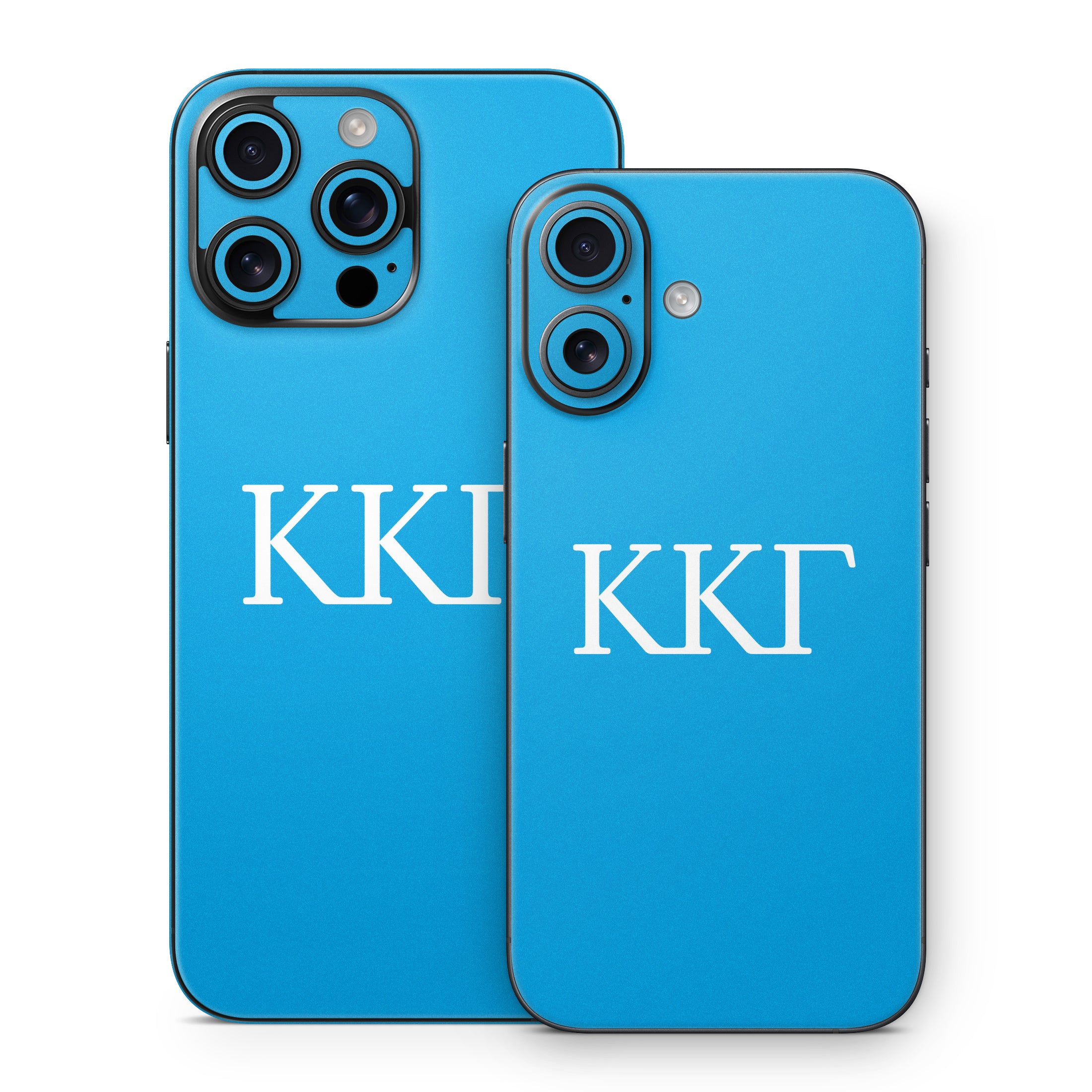 Kappa Kappa Gamma Greek Letters Gamma Blue - Apple iPhone 16 Skin