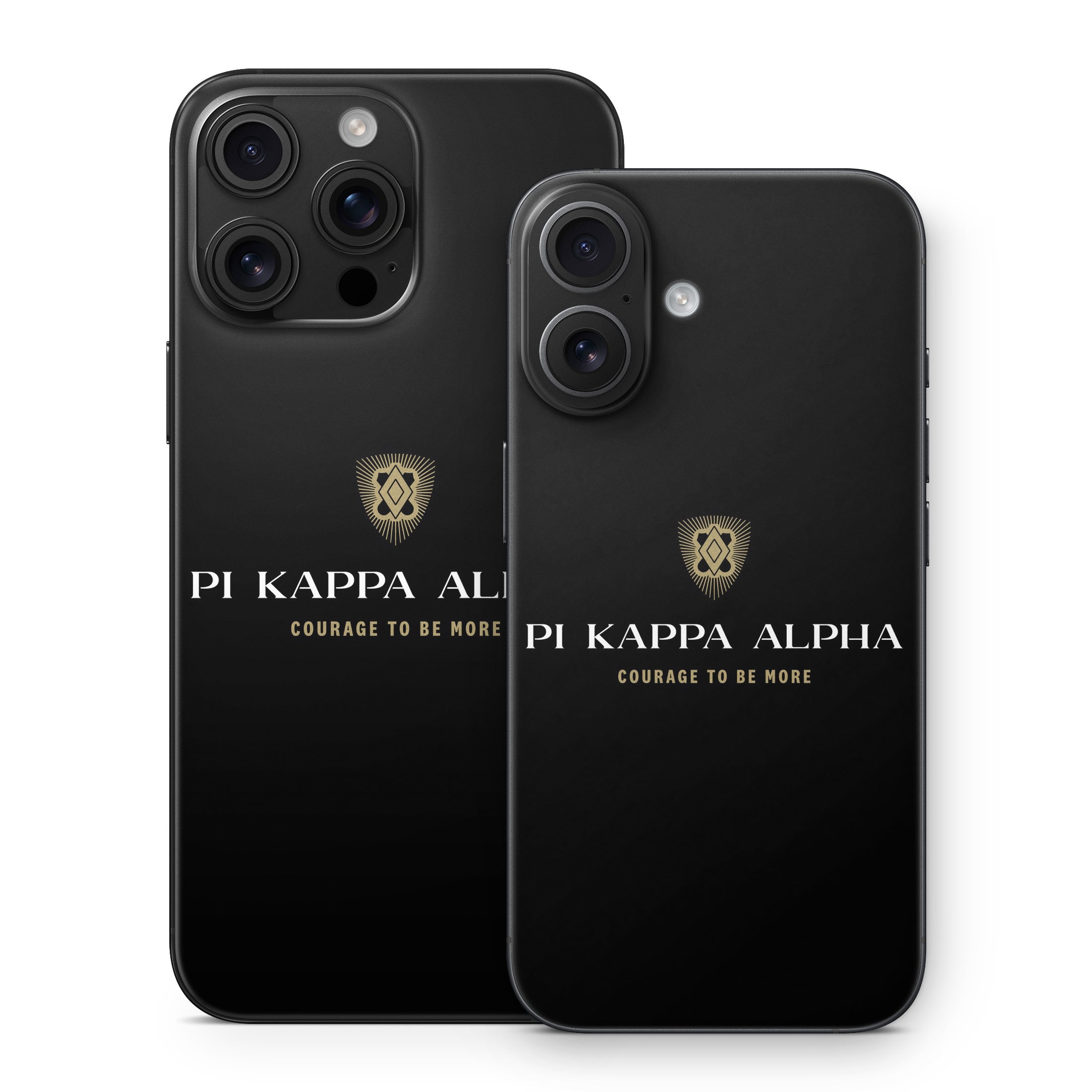 Pi Kappa Alpha Formal Logo Black - Apple iPhone 16 Skin