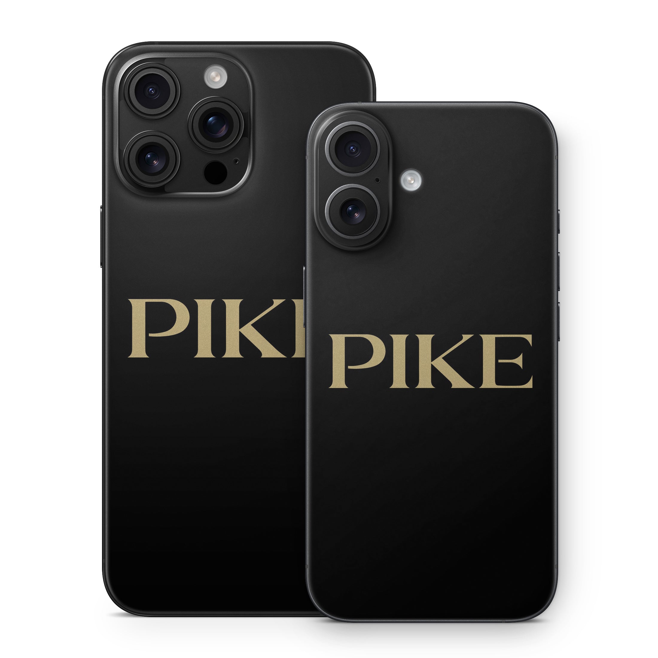 Pi Kappa Alpha PIKE Logo Black - Apple iPhone 16 Skin