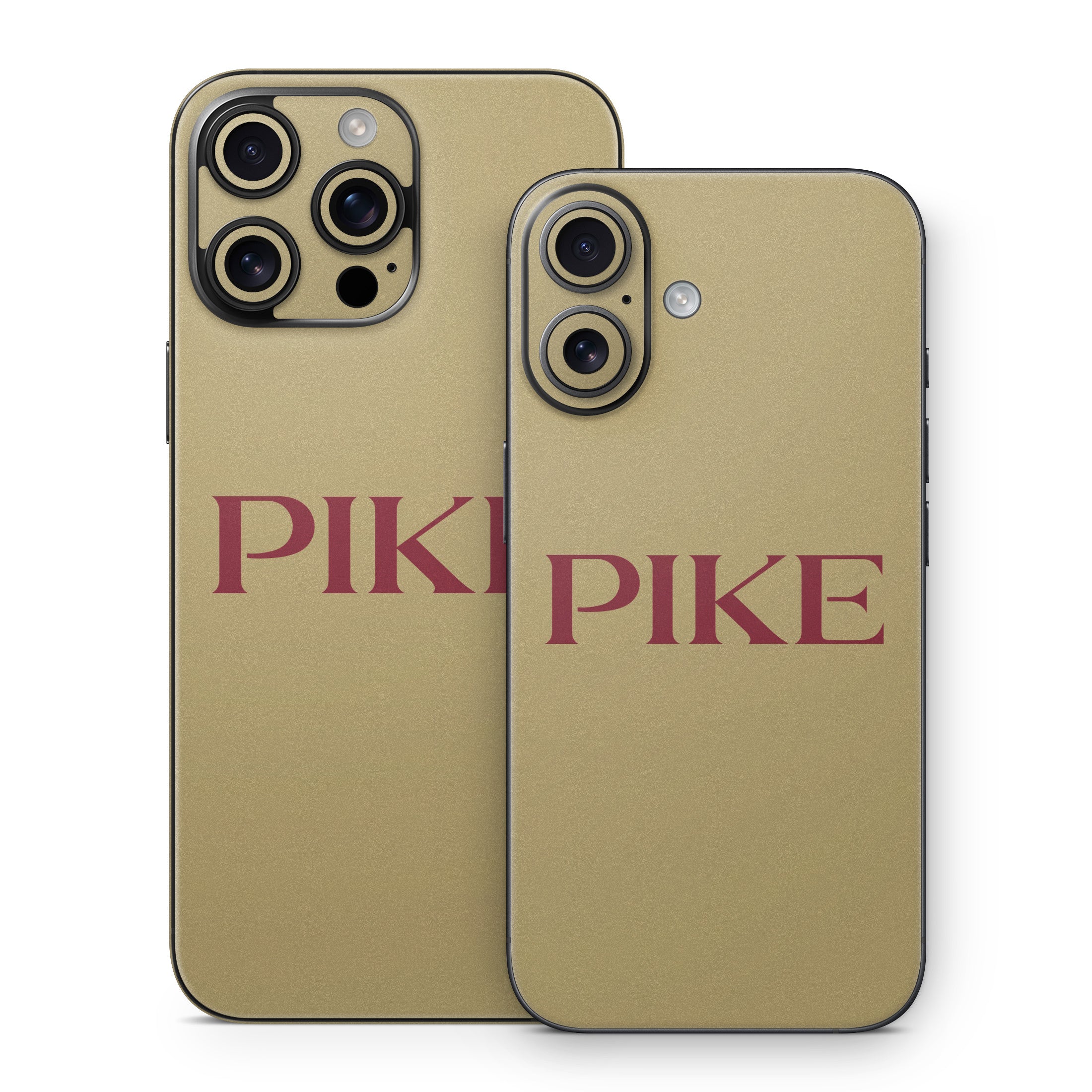Pi Kappa Alpha PIKE Logo Gold - Apple iPhone 16 Skin