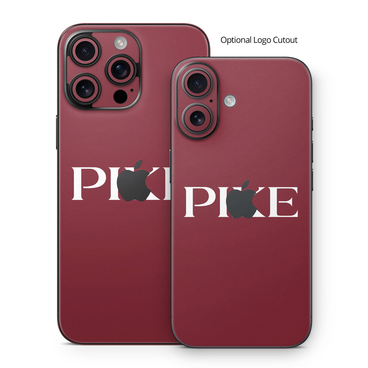 Pi Kappa Alpha PIKE Logo Garnet - Apple iPhone 16 Skin