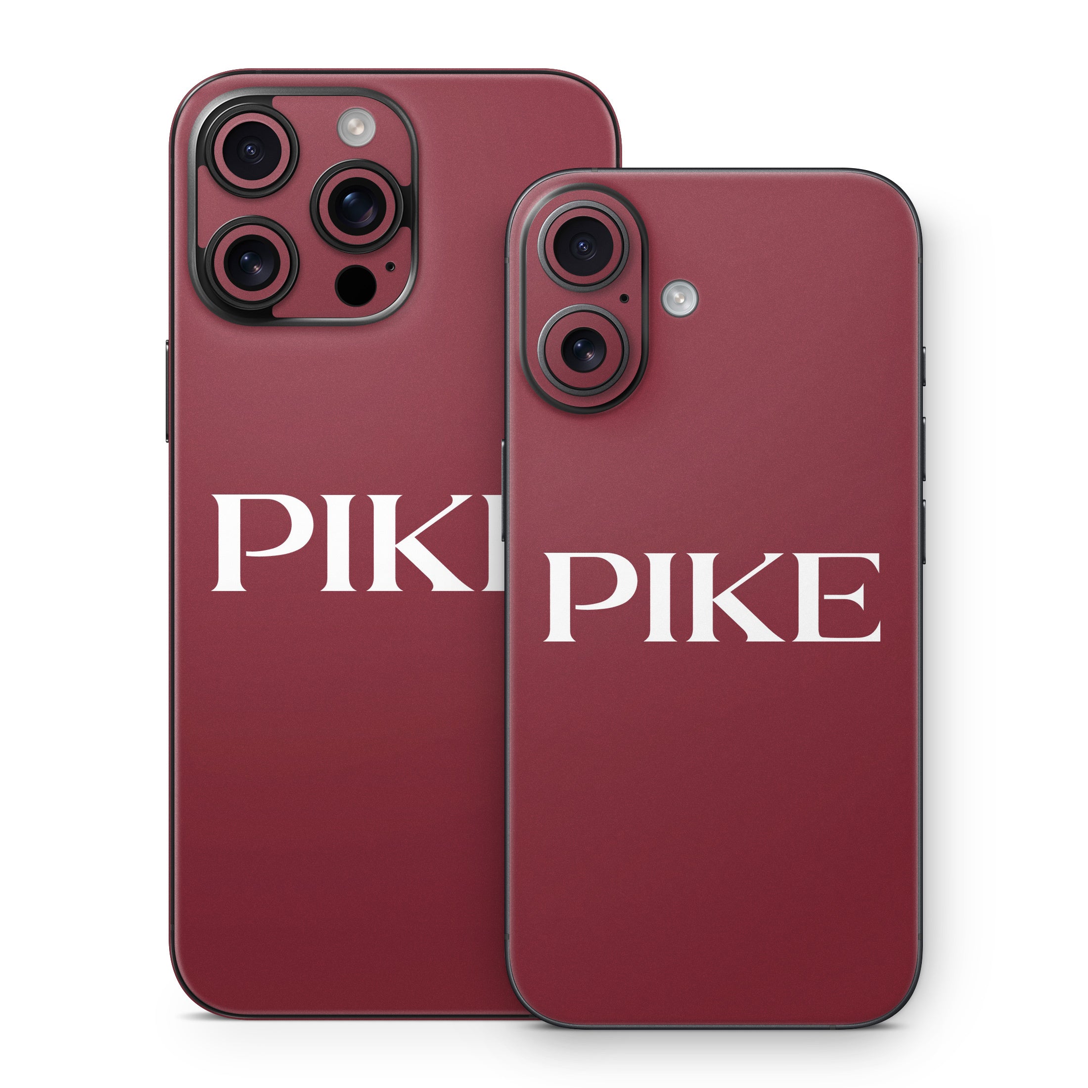 Pi Kappa Alpha PIKE Logo Garnet - Apple iPhone 16 Skin